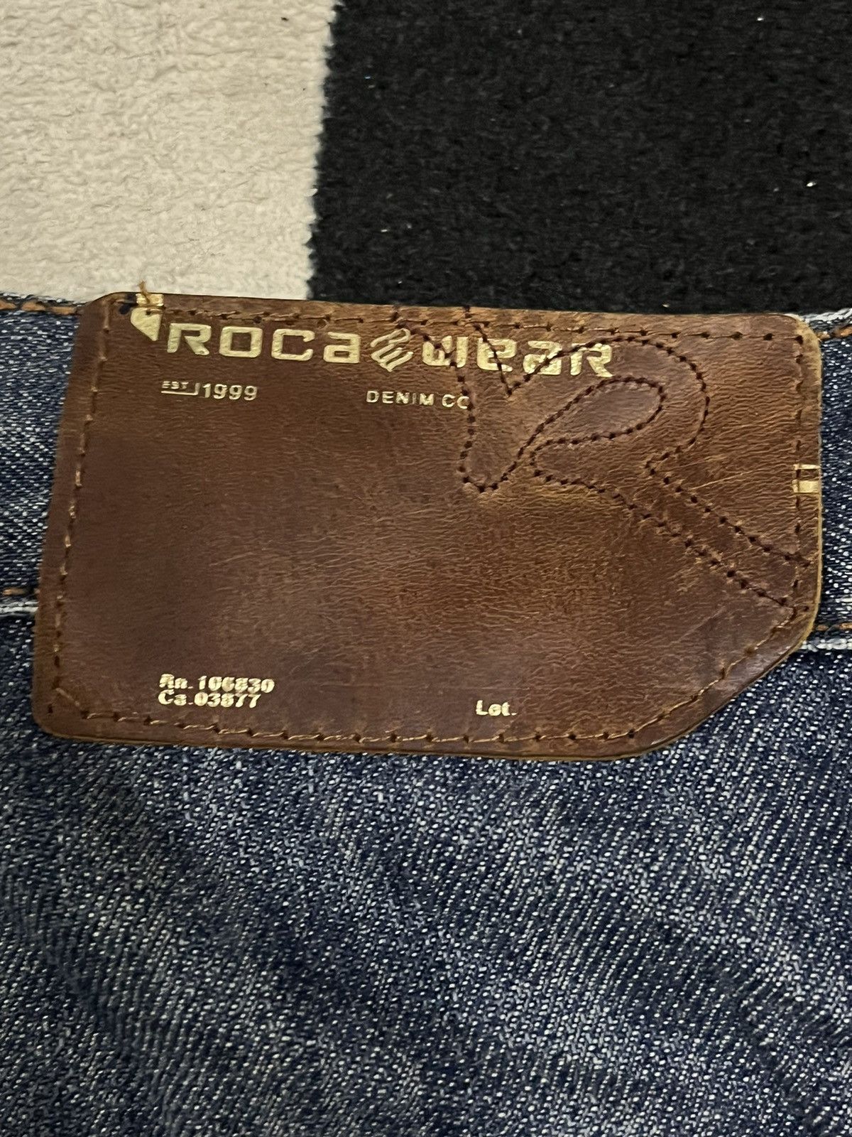 Rocawear Vintage Rocawear Baggy Denim Size US 39 - 10 Thumbnail