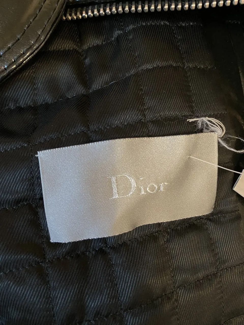 Dior Dior A/W 2008 Leather Biker Jacket Runway Archive Size US L / EU 52-54 / 3 - 9 Thumbnail