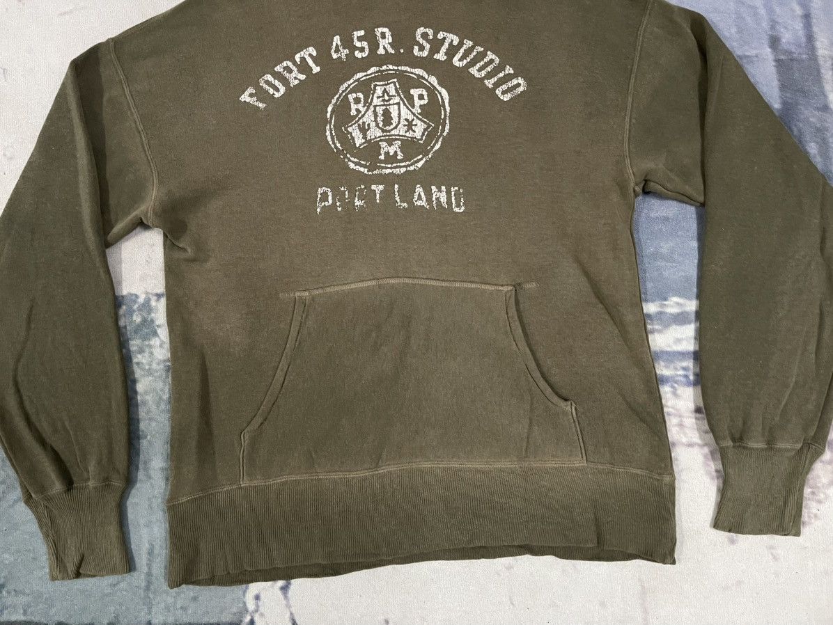 45rpm × Japanese Brand × Vintage 90s 45RPM RARE FADED HOODIE Size US S / EU 44-46 / 1 - 5 Thumbnail