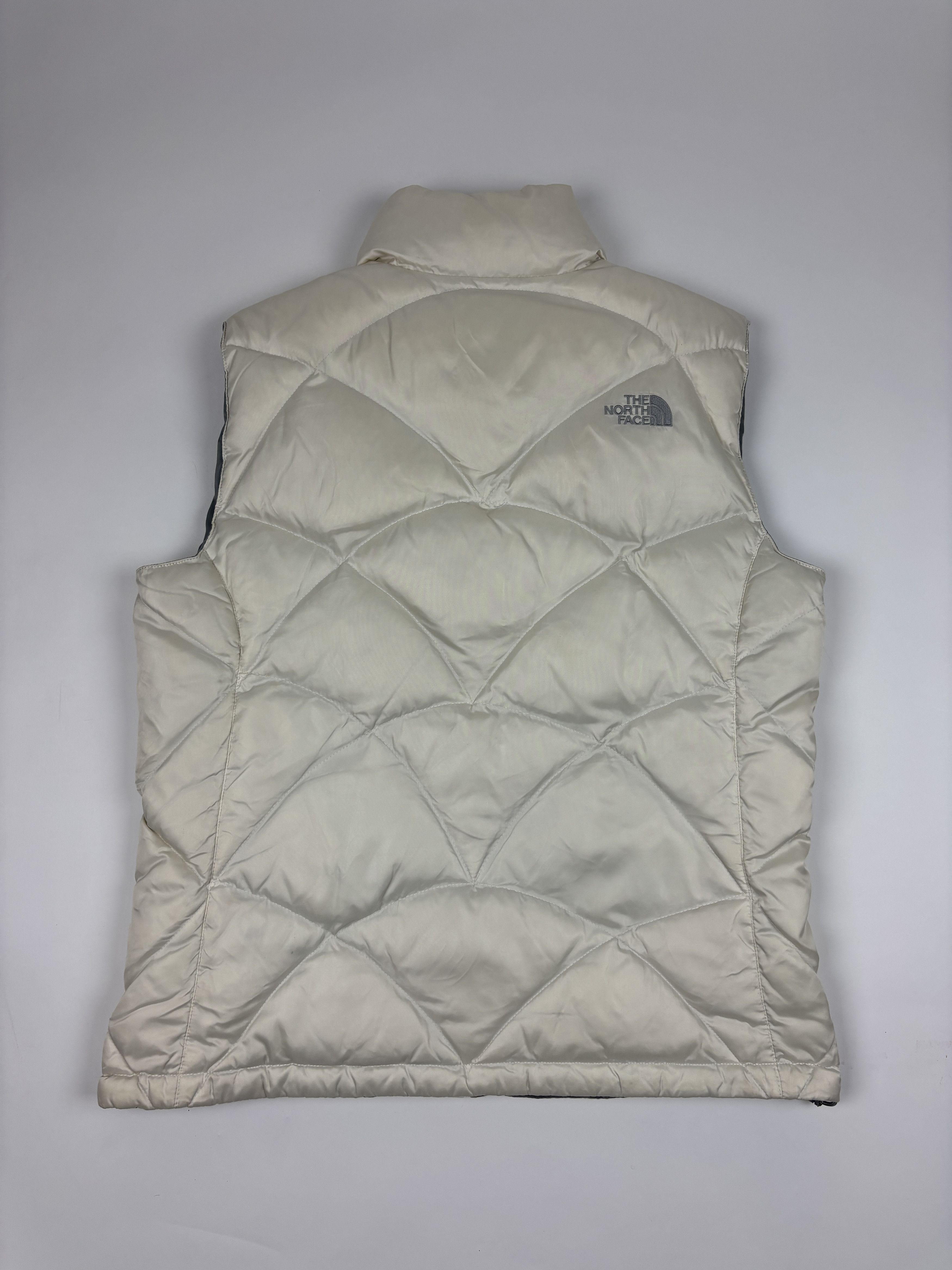 The North Face The North Face 550 Womens Cream Puffer Vest Size L / US 10 / IT 46 - 5 Thumbnail