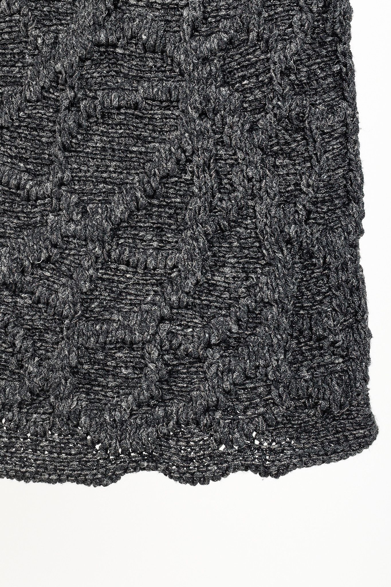 Sarah Pacini Sarah Pacini Wide Neckline Black Long-Sleeve Wool Sweater Size XS / US 0-2 / IT 36-38 - 5 Thumbnail