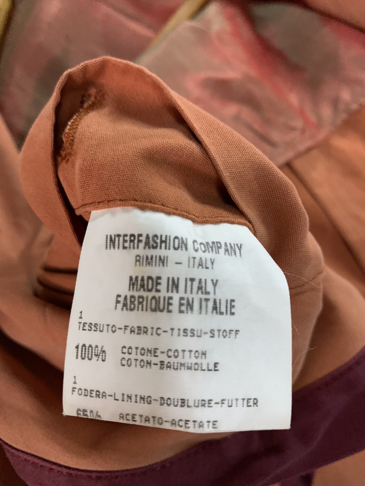 Romeo Gigli 🔥ROMEO GIGLI ORANGE BRICKS JACKETS Size M / US 6-8 / IT 42-44 - 10 Thumbnail