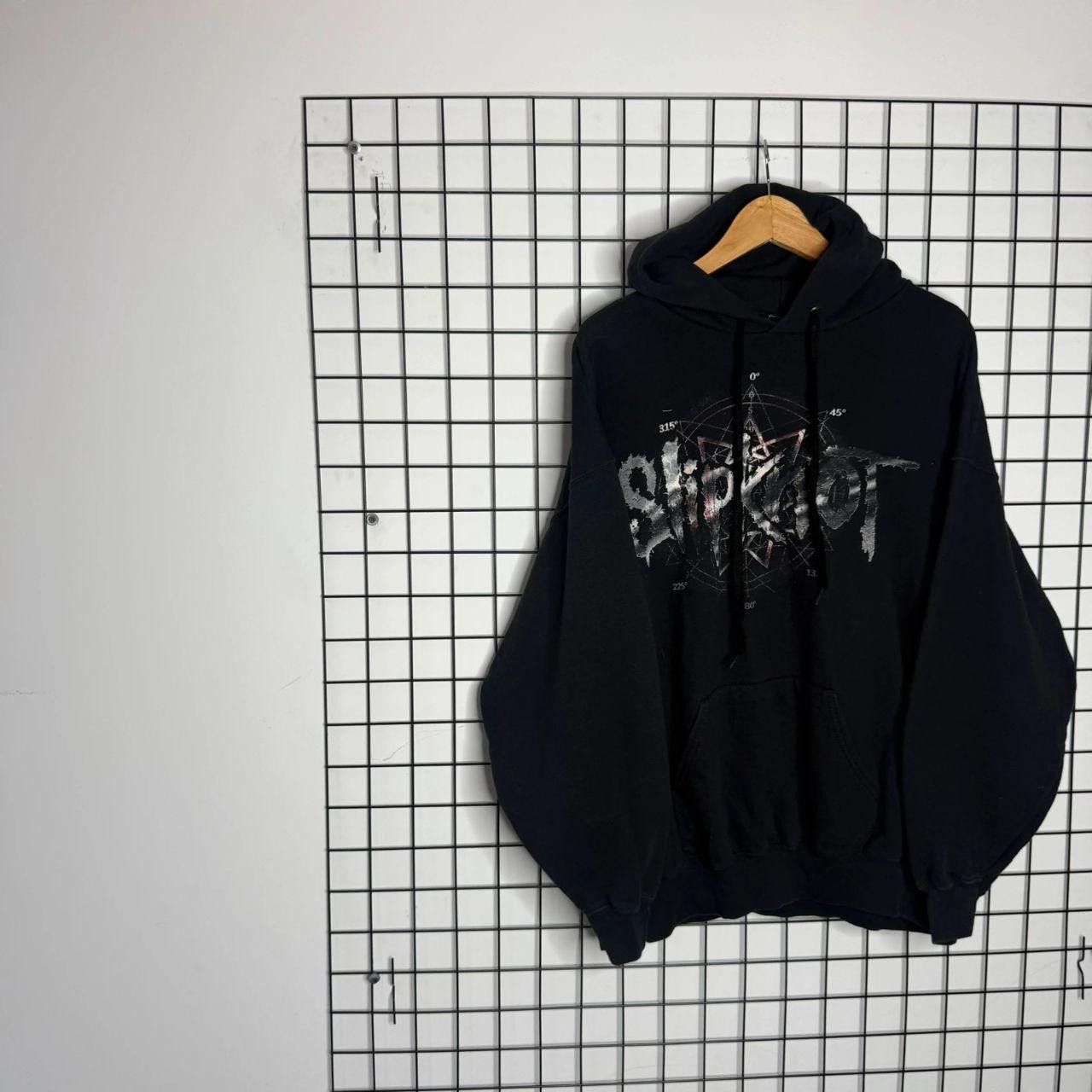 Band Tees Slipknot Hoodie Vintage Band y2k 2000s Double Side Print Size US XL / EU 56 / 4 - 5 Thumbnail