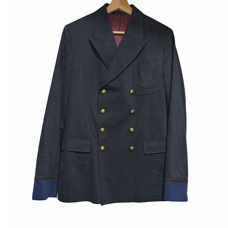 Gucci Authentic Gucci Navy Colorblock Blazer Size 36R - 1 Thumbnail