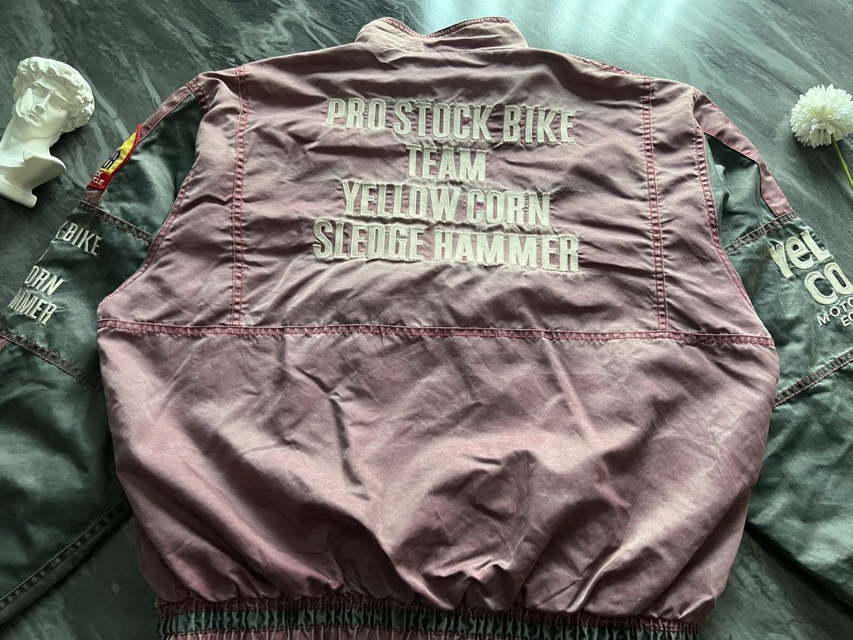 YELLOW CORN Yellow Corn : Hammer Prostar Pink Gray Bike Jacket Size US XL / EU 56 / 4 - 12 Thumbnail