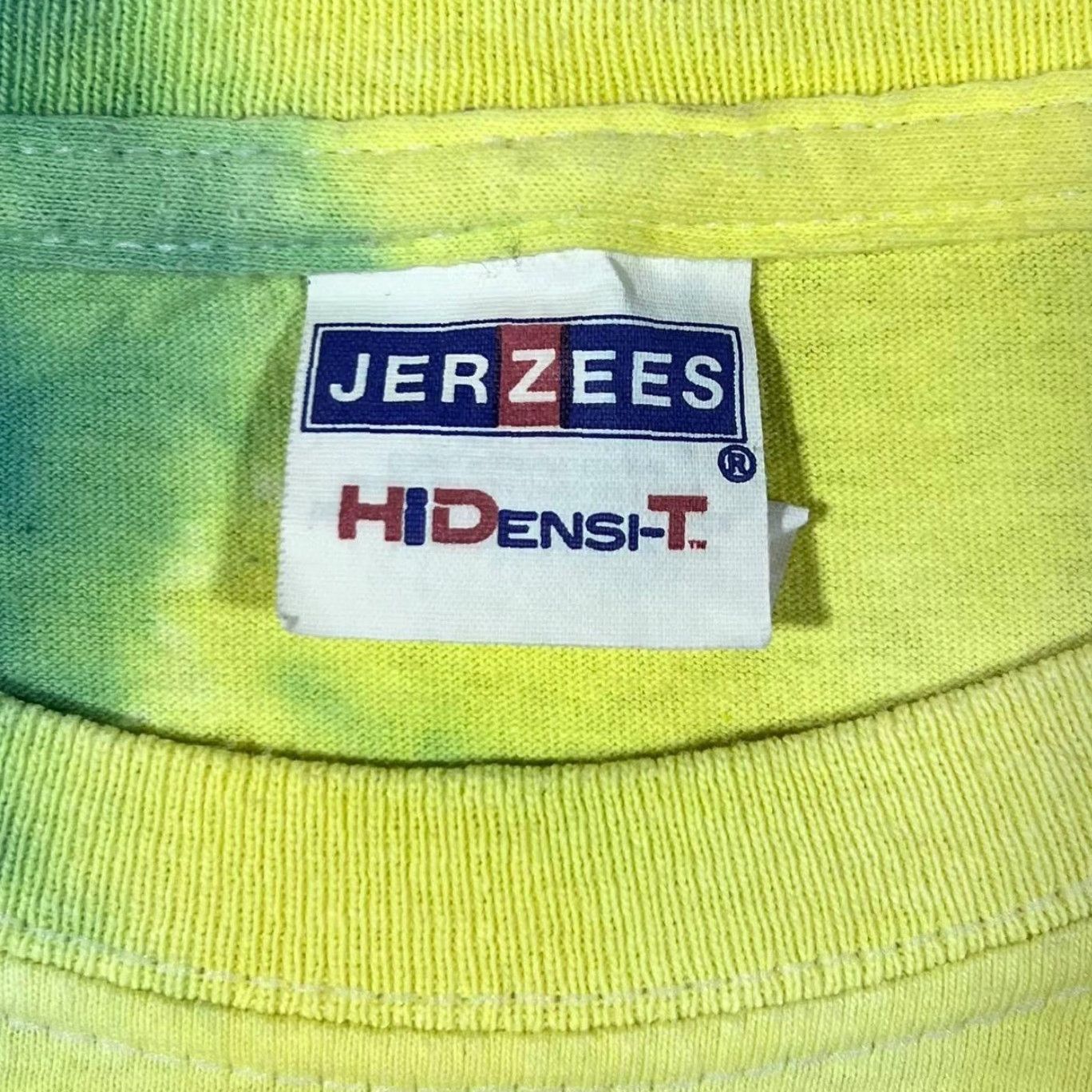 Jerzees Jerzees Massanutten Resort Graphic Souvenir Logo Spellout Tie Dye T-Shirt XXL Mens Short Sleeve Multicoloured Graphic Print 90s? Size US XXL / EU 58 / 5 - 4 Thumbnail