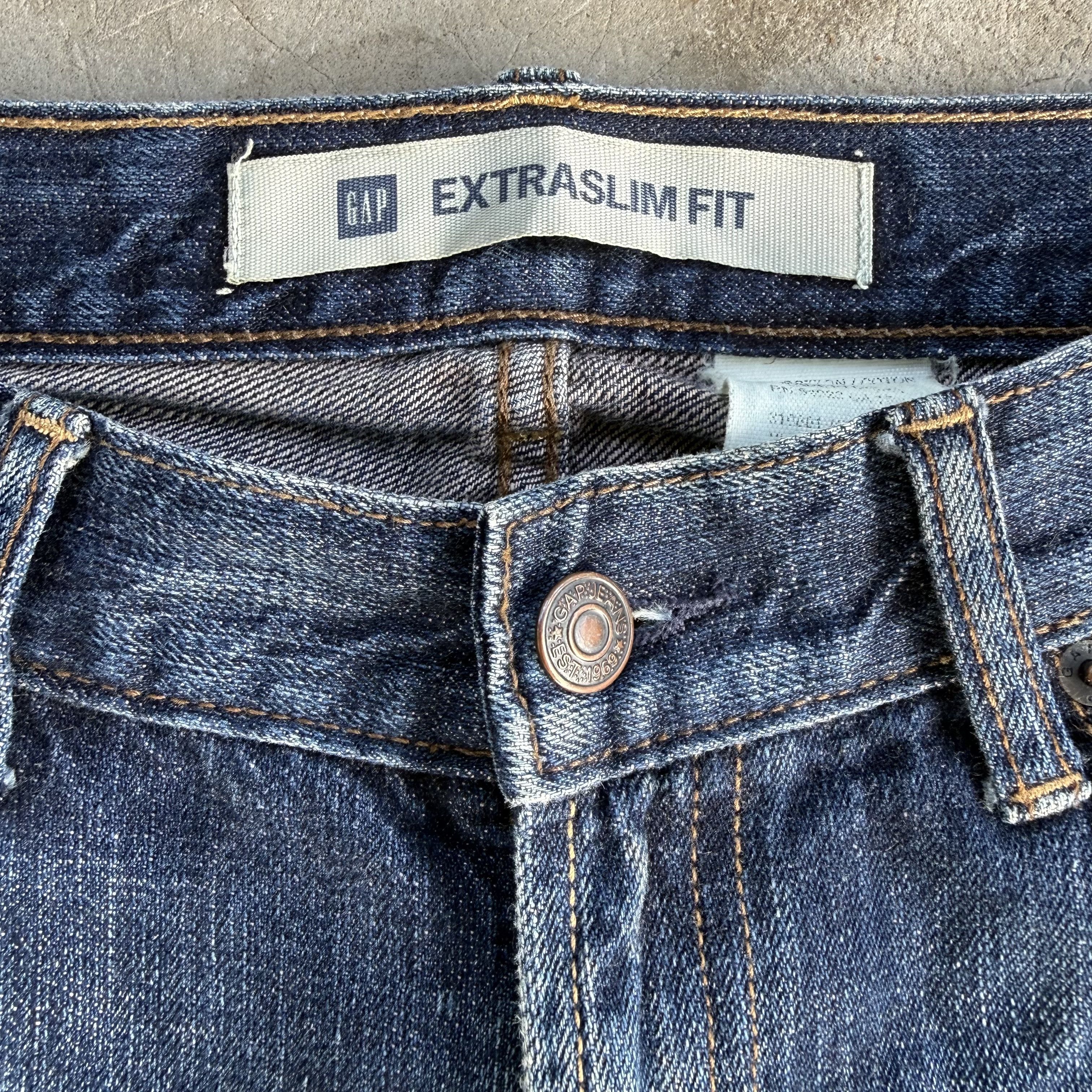 Gap W34 VINTAGE GAP SLIM FIT FADED STONEWASH DENIM Size US 34 / EU 50 - 5 Thumbnail
