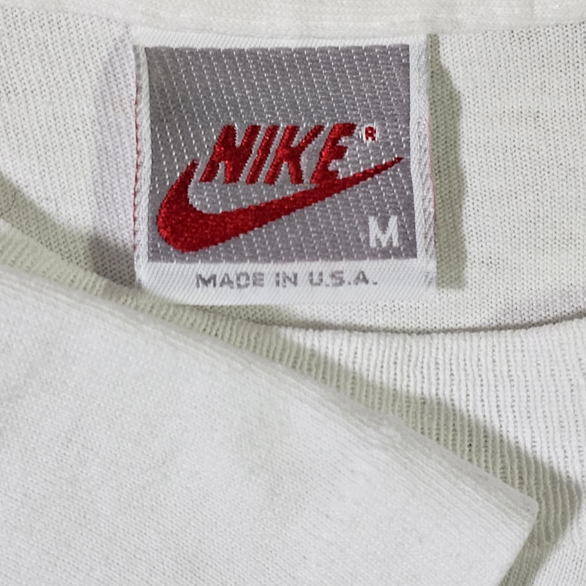 NBA × Nike × Vintage Phoenix Suns 90s Charles Barkley Nike Air Force Max T-Shirt Size US M / EU 48-50 / 2 - 6 Thumbnail
