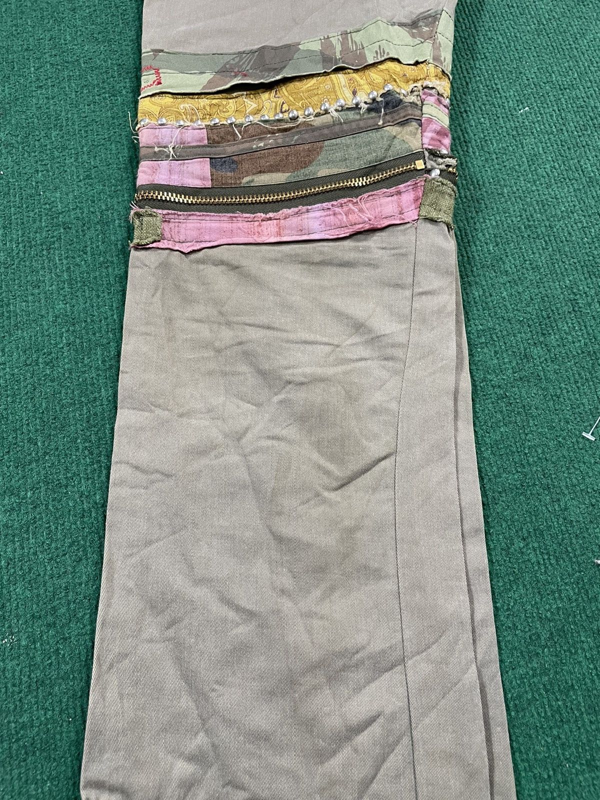If Six Was Nine × Japanese Brand Go West Brushstroke Camo Japanese Military Outdoor Pants Size US 31 - 12 Thumbnail