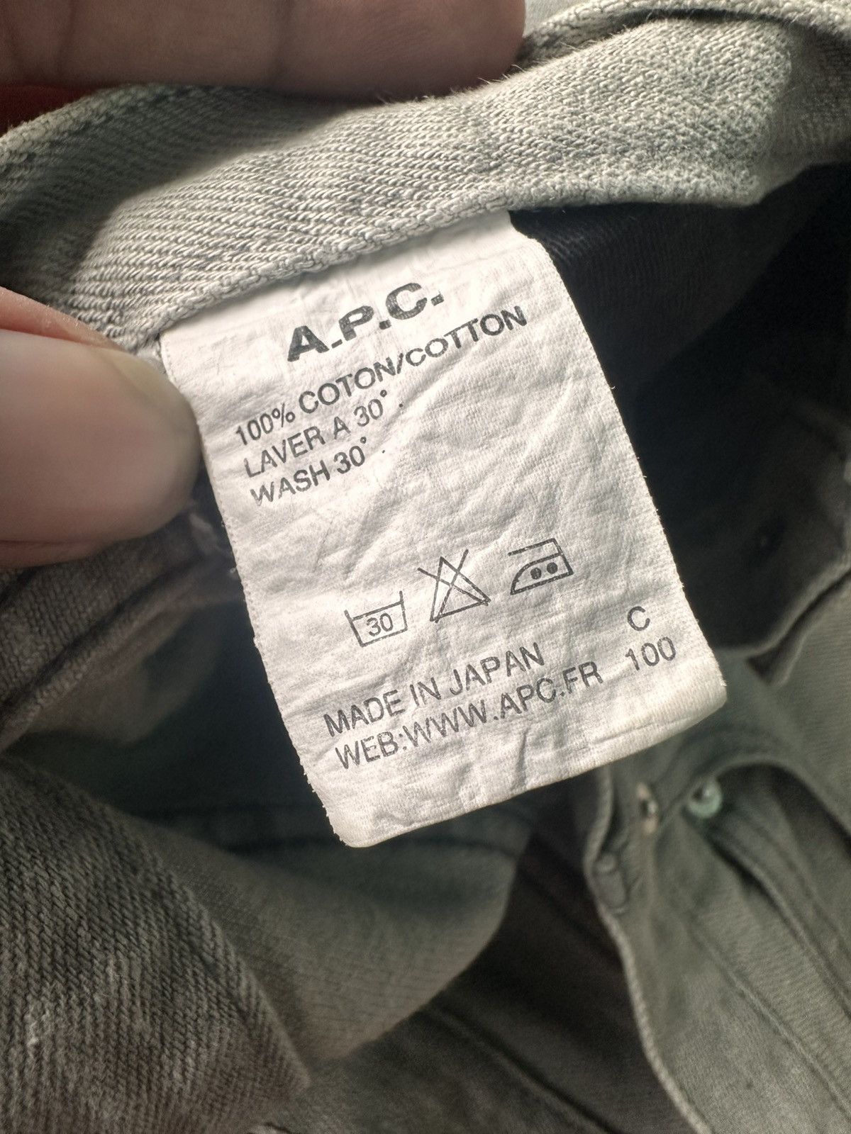 A.P.C. × Japanese Brand A.P.C Jeans Japan Pants Size US 28 / EU 44 - 6 Thumbnail