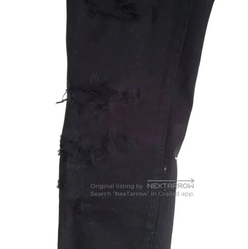 Dsquared2 DSQUARED2 Black Distressed Women's Denim Pants . Size 23" - 3 Thumbnail