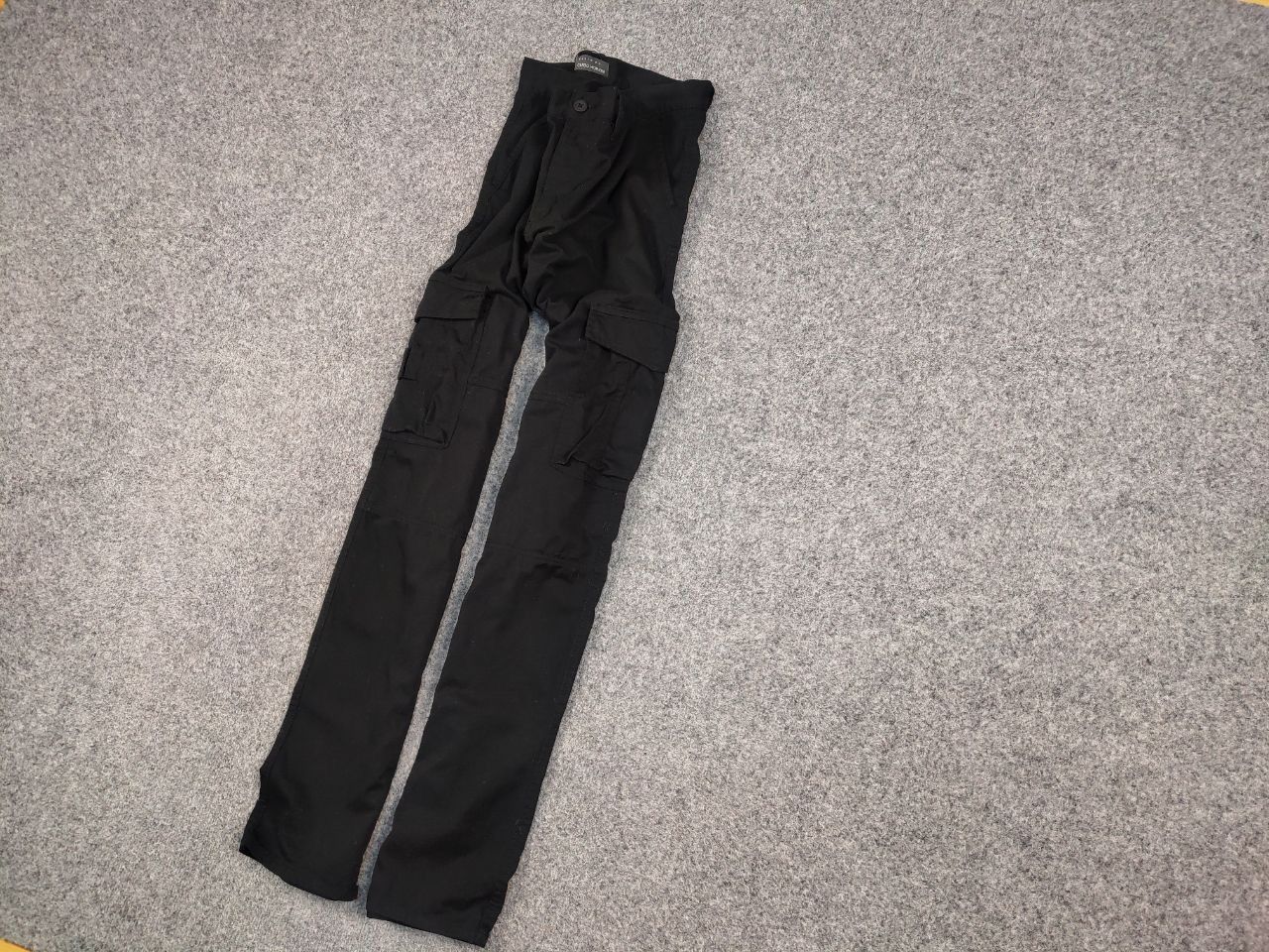 Japanese Brand Vintage 90's Japanese design black multi pocket Cargo Pants Size US 34 / EU 50 - 3 Thumbnail