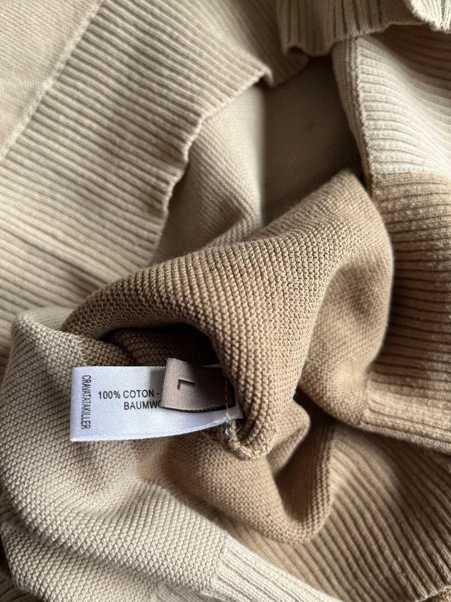 Marithe + Francois Girbaud × Vintage 2000s' Marithé + François Girbaud Relaxed Camel Cardigan Size US L / EU 52-54 / 3 - 5 Thumbnail