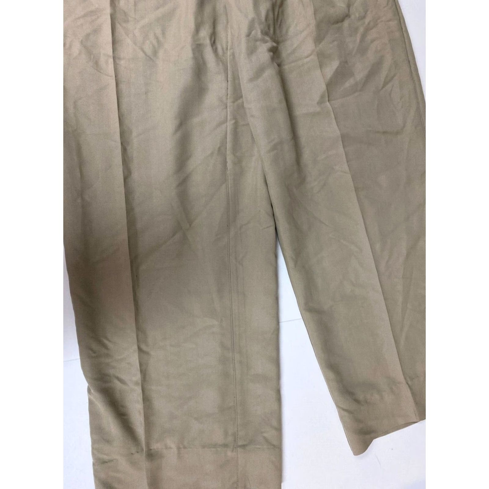 Vintage Hawaiian Tropic Mens Pants Straight Chino 36x34 Beige Tropical Breathable Cotton Flat Front Vintage No Size US 36 / EU 52 - 7 Thumbnail