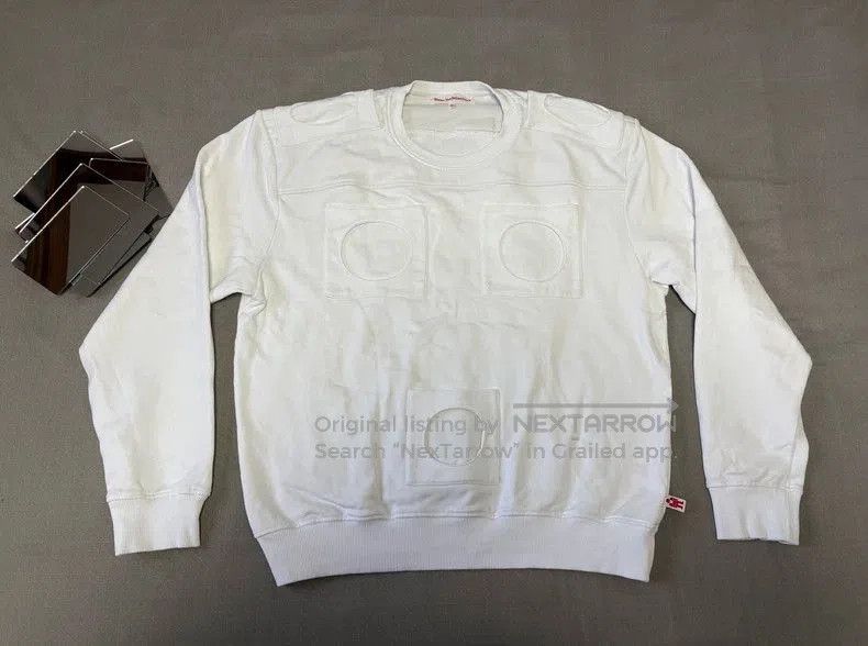 Walter Van Beirendonck Walter van Beirendonck Mirror Detail Sweatshirt. Size US M / EU 48-50 / 2 - 4 Thumbnail