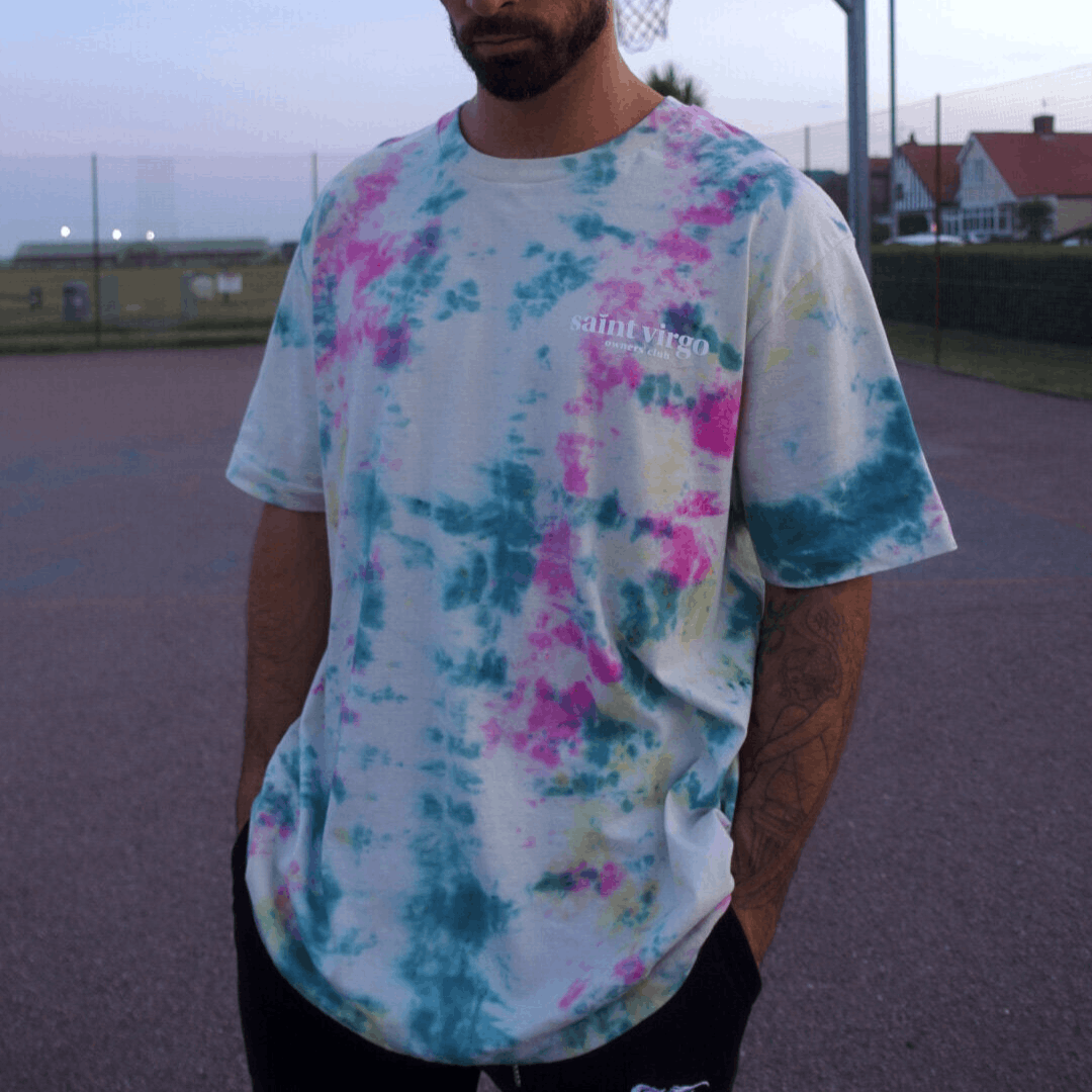 Other Saint Virgo Owners' Club T-Shirt - Multi Tie Dye - Size XL Size US XL / EU 56 / 4 - 4 Thumbnail