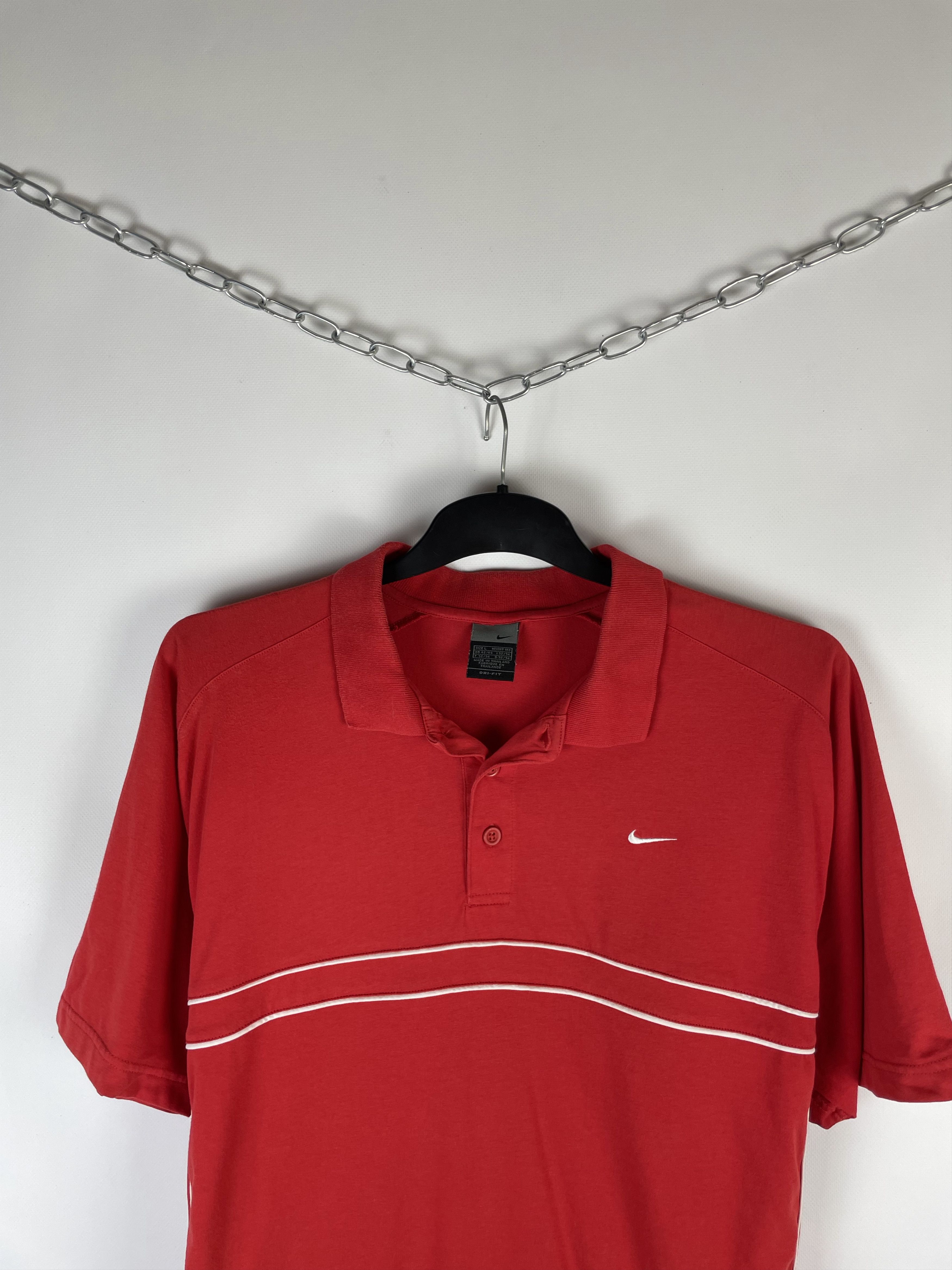 Nike × Vintage Vintage Nike Polo Shirt Size US L / EU 52-54 / 3 - 3 Thumbnail