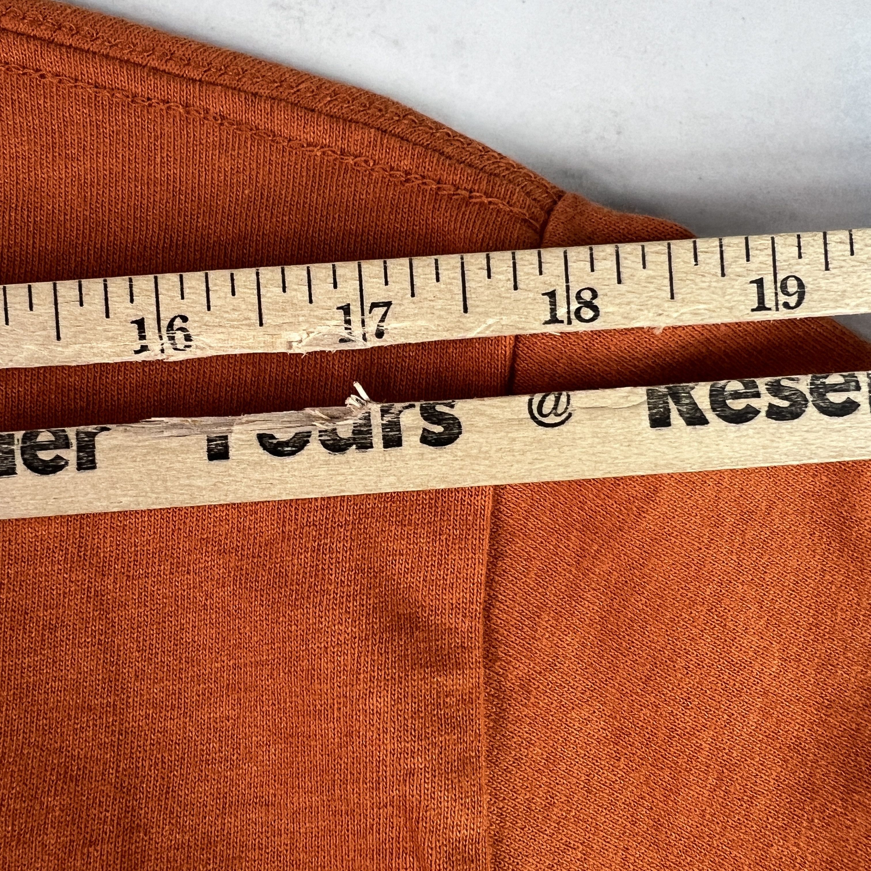 Pleasures Pleasures Shirt Orange Faded Crumble Big Logo Tee Size US M / EU 48-50 / 2 - 9 Thumbnail