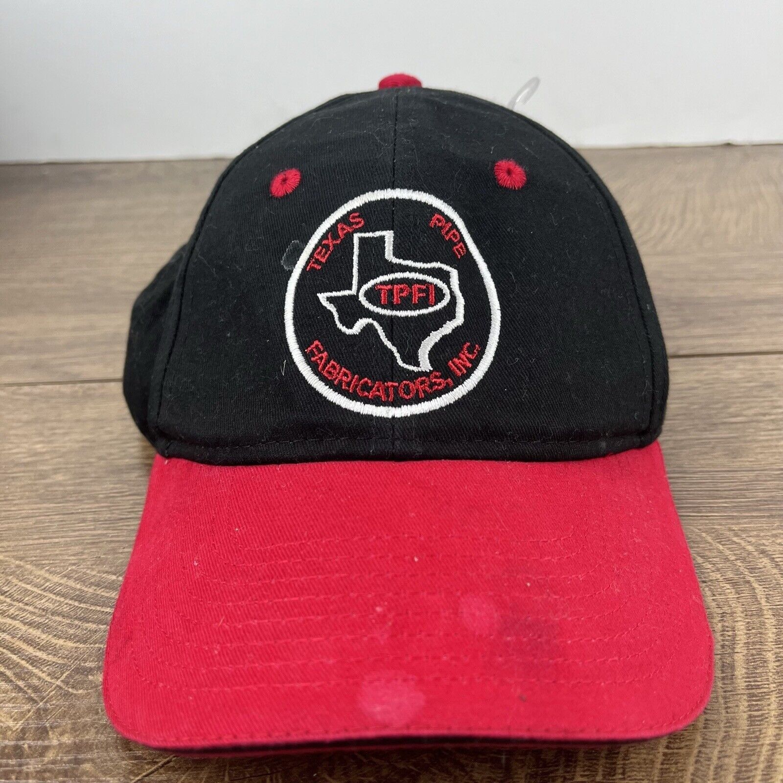 Other Texas Pipe Fabricators Hat TPFI Black Cap Hat Adjustable Hat Size ONE SIZE - 5 Thumbnail