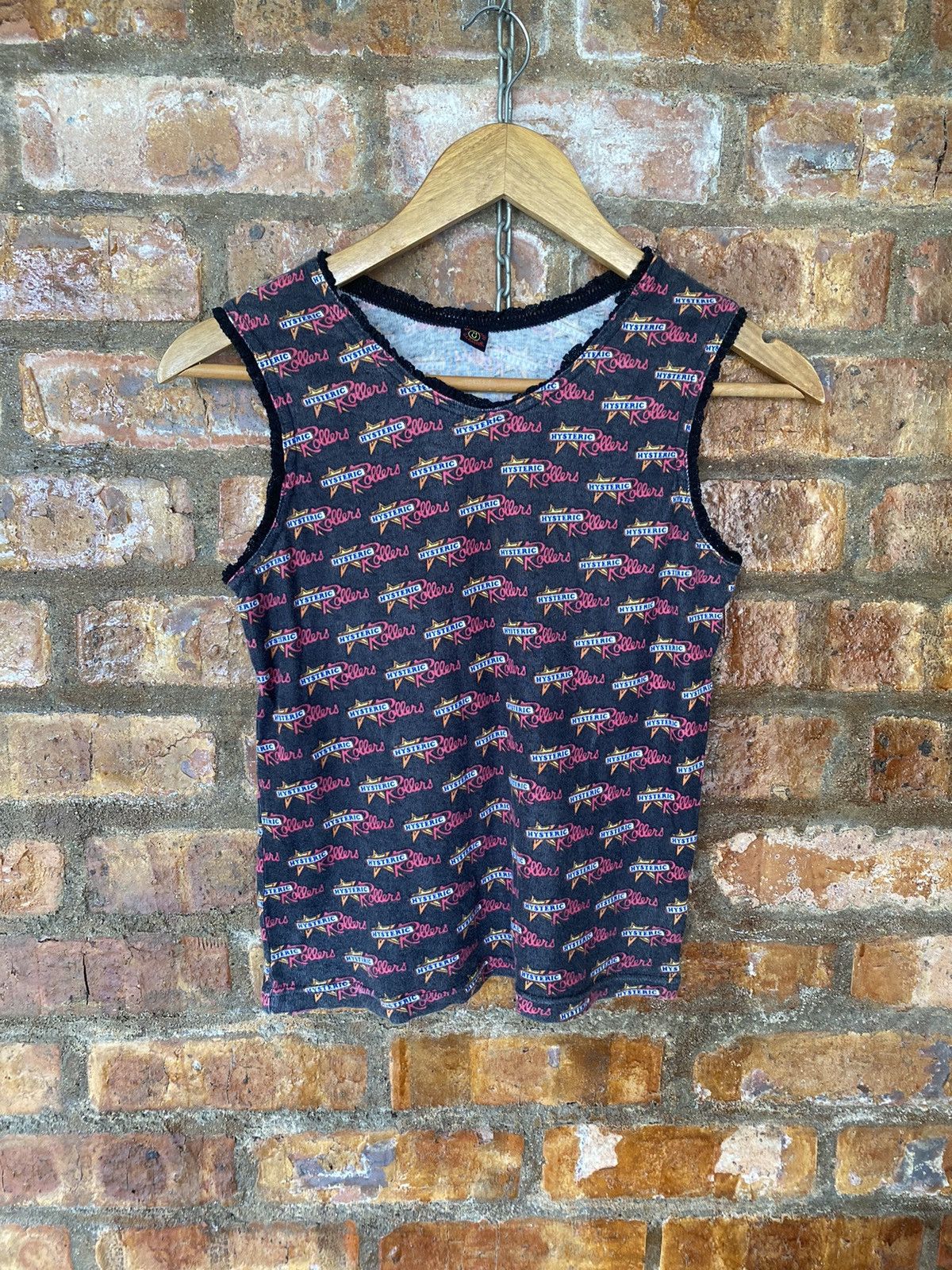 Hysteric Glamour 1990s Hysteric Roller all logo tank Size XS / US 0-2 / IT 36-38 - 2 Thumbnail