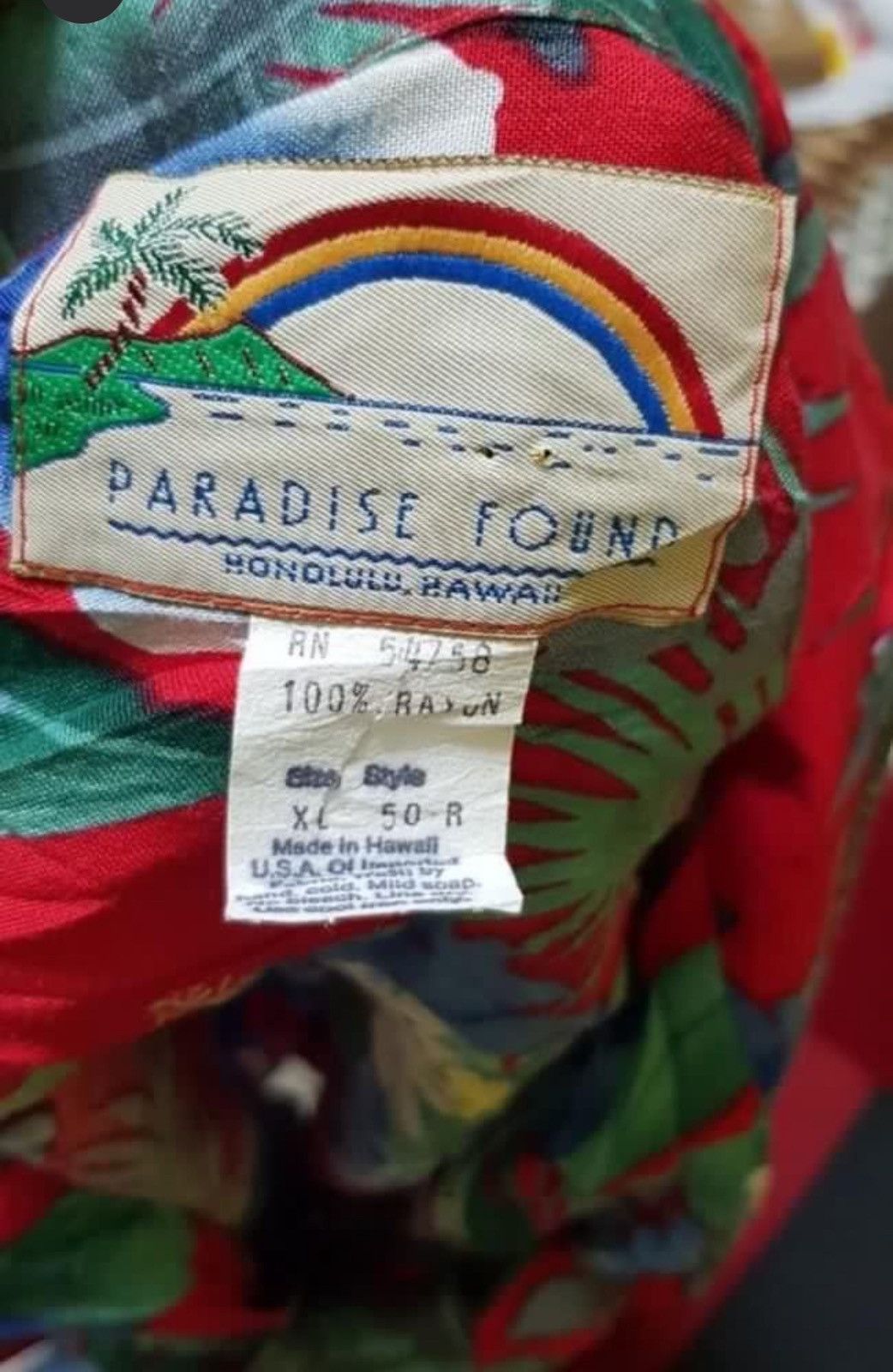 Vintage Vintage Hawaii Rayon USA Size US XL / EU 56 / 4 - 3 Thumbnail