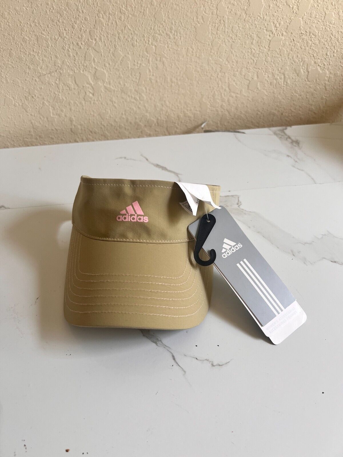 Adidas Adidas Visor Green and Pink OS Size ONE SIZE - 1 Thumbnail