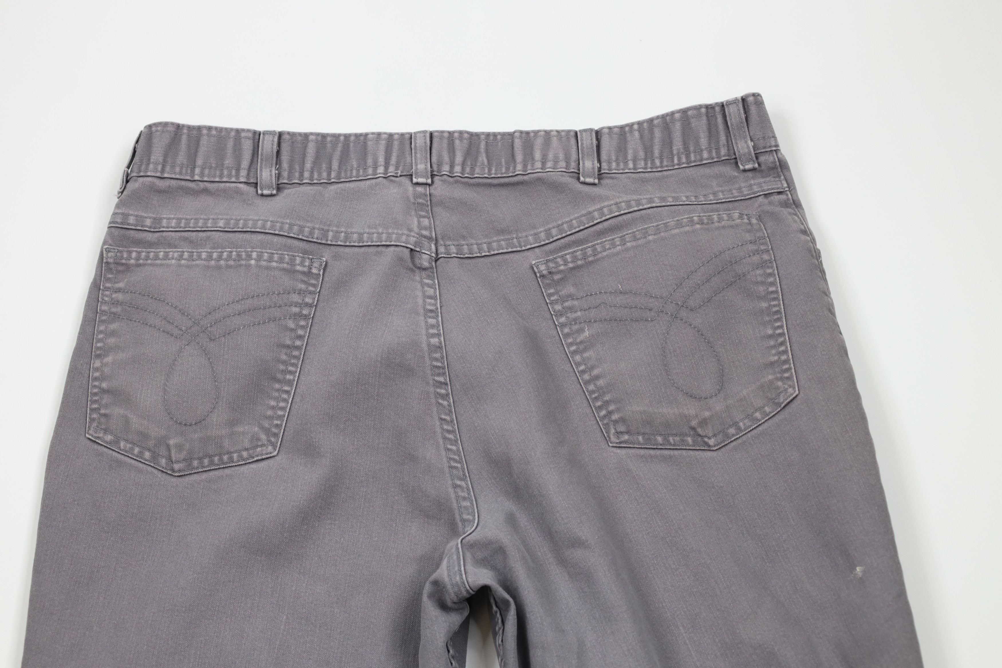 Vintage Vintage 90s Streetwear Canvas Flared Wide Leg Chino Pants Size US 36 / EU 52 - 13 Thumbnail