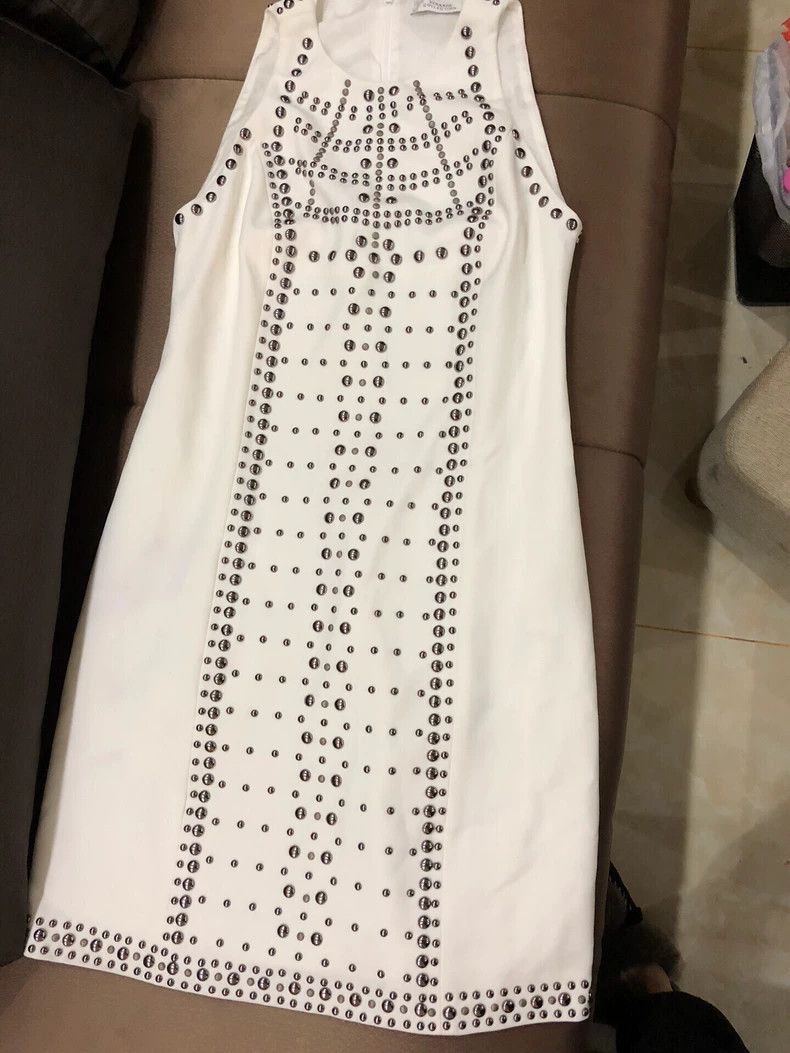 Versace Versace Nailed beaded dress Size S / US 4 / IT 40 - 4 Thumbnail