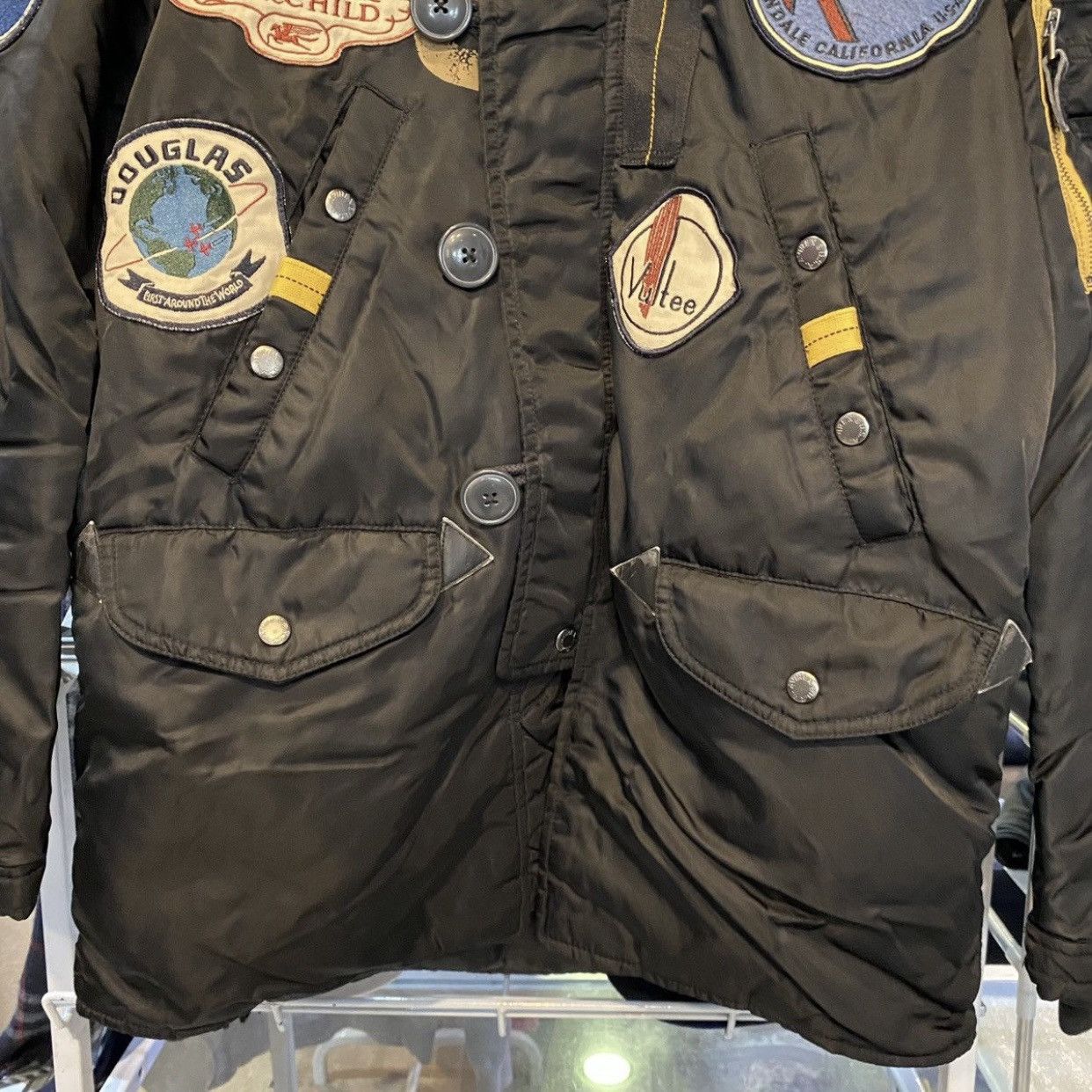 Avirex Avirex military-inspired bomber parka model k3 flight jacket Size US M / EU 48-50 / 2 - 11 Thumbnail