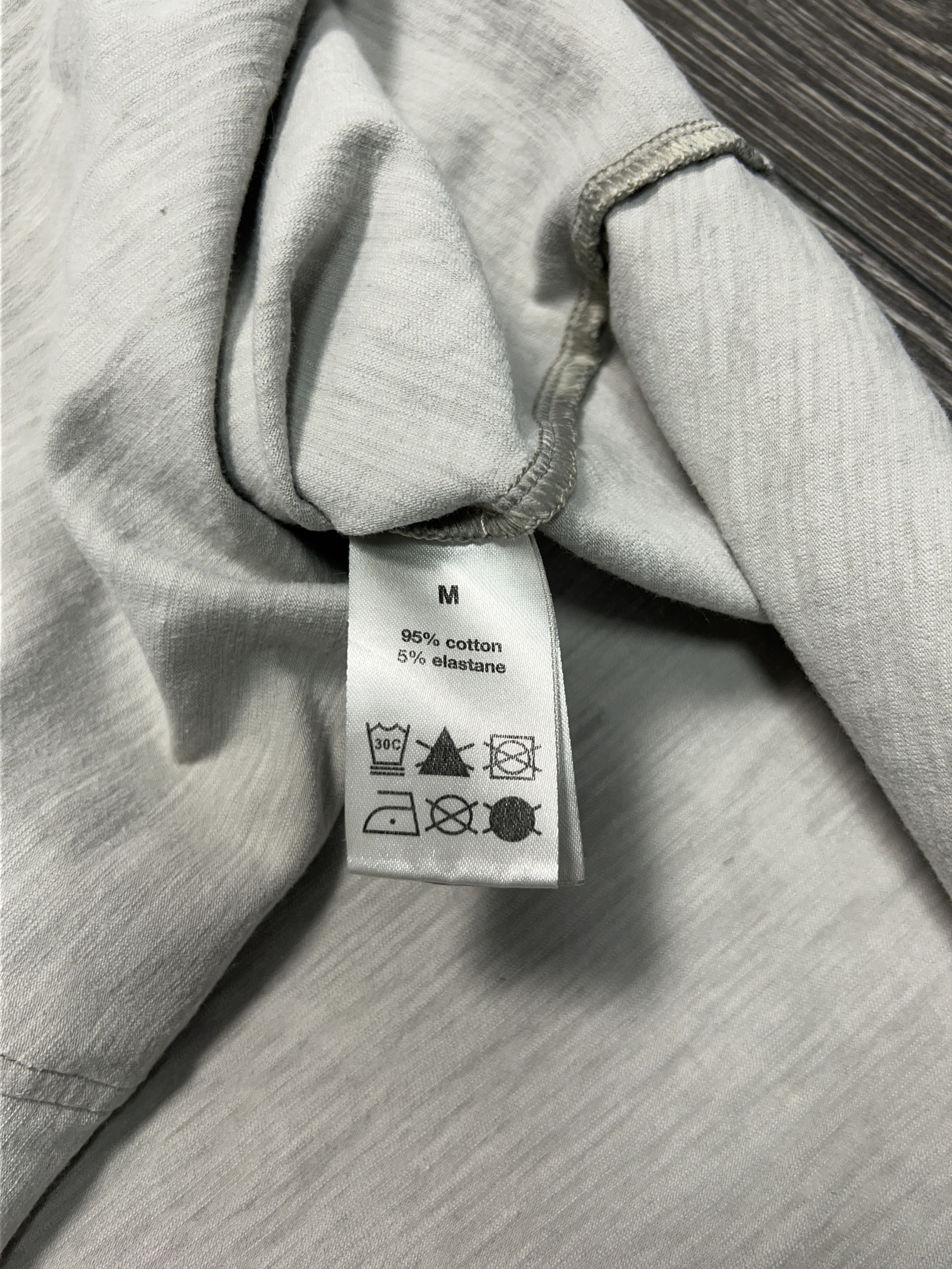 Rundholz Black Label Big Logo Gray Top T Shirt Short Sleeve Size M Size M / US 6-8 / IT 42-44 - 6 Thumbnail