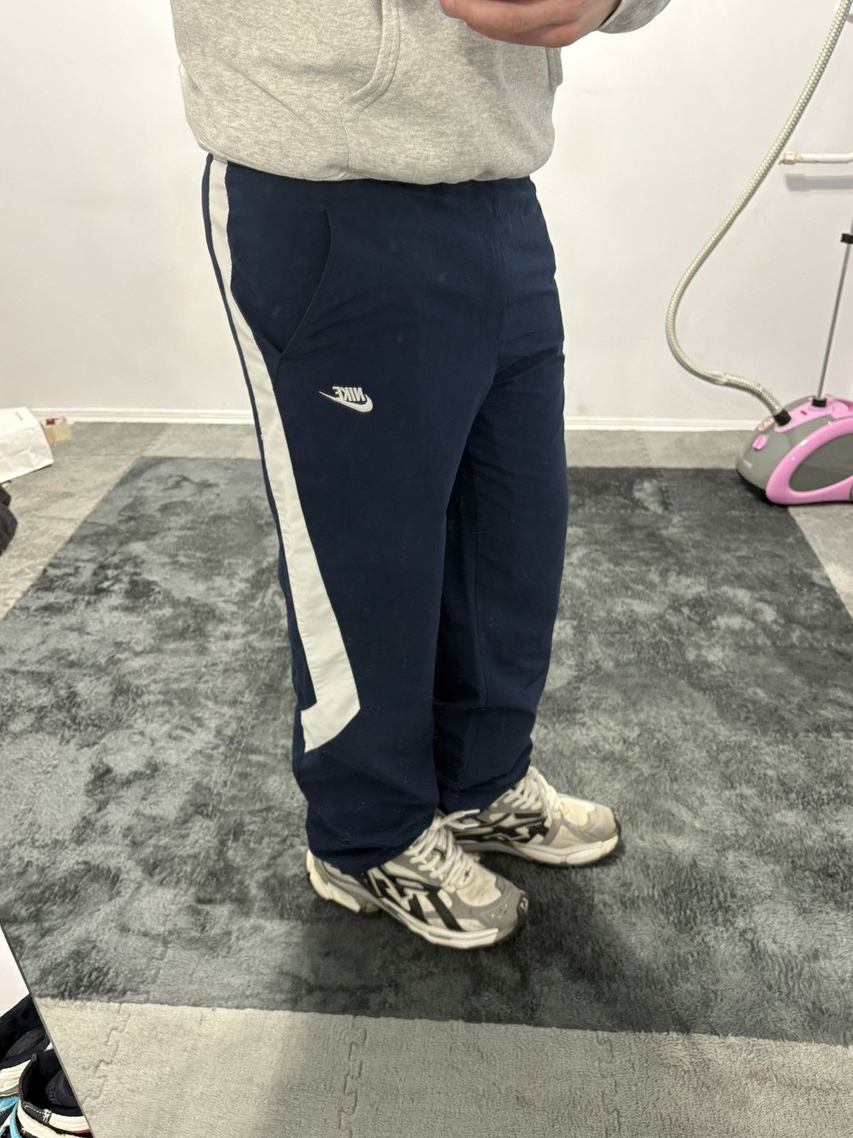 Nike Vintage Nike Y2K Track Nylon Pants Size US 30 / EU 46 - 6 Thumbnail