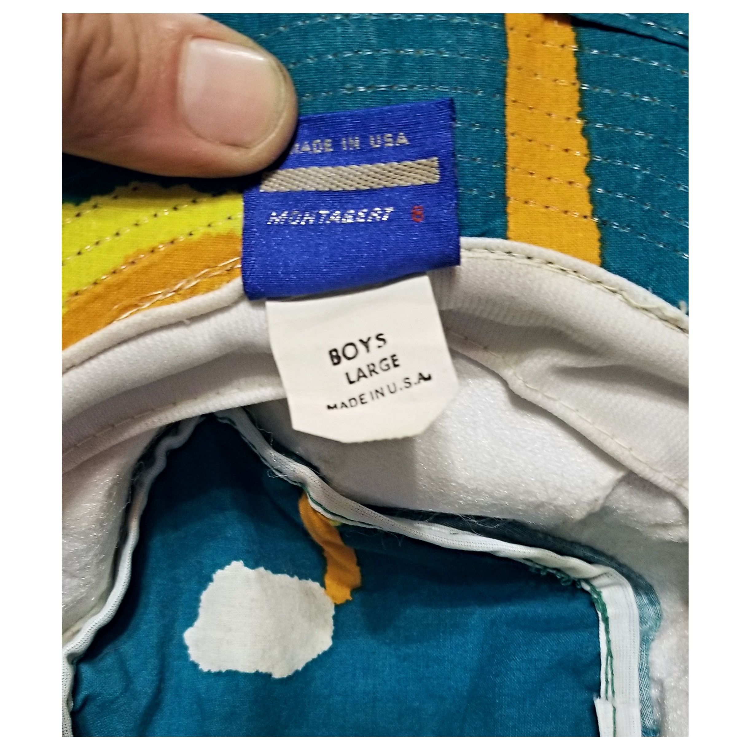 Ocean Pacific × Ralph Lauren × Vintage VTG 1980'S "OP" OCEAN PACIFIC KIDS BUCKET HAT- KIDS LARGE Size ONE SIZE - 7 Thumbnail