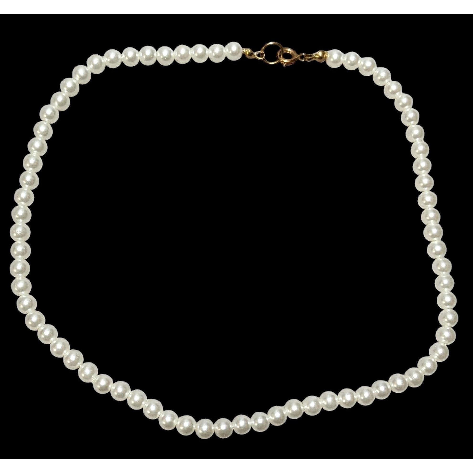 Other Casual White Faux Pearl Beaded Necklace Size ONE SIZE - 1 Thumbnail