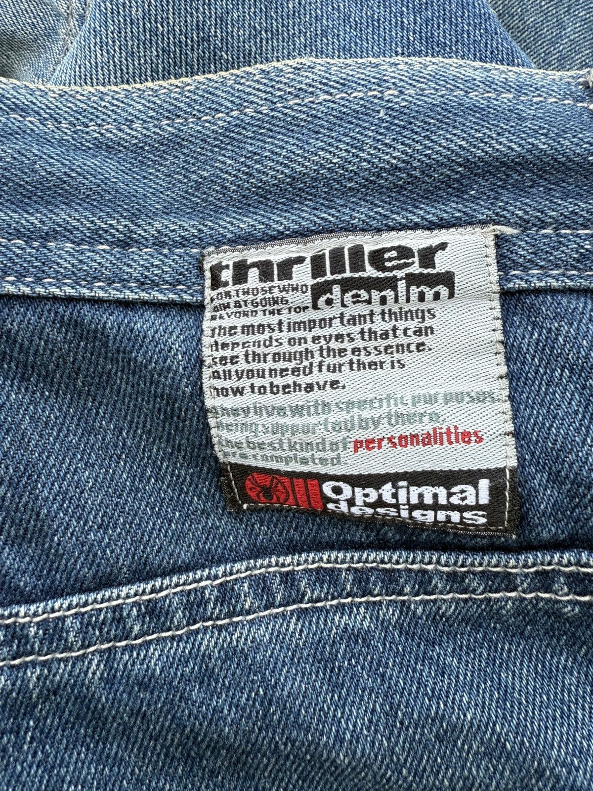 JNCO × Wu-Tang Clan JNCO Style By Thriller Dnm Rap Baggy Jeans Size US 28 / EU 44 - 8 Thumbnail