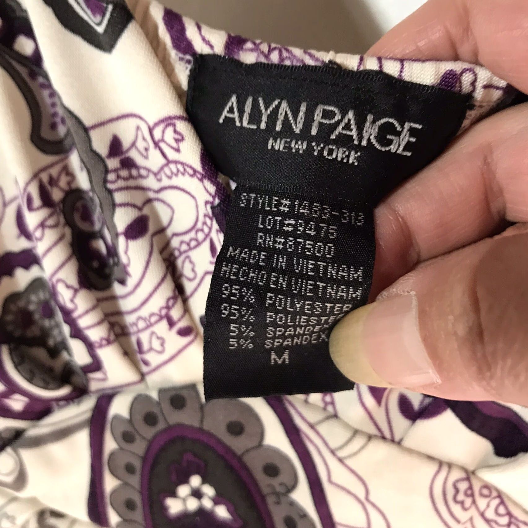 Paige Alyn Paige Women's Maxi Dress Sleeveless Paisley Pattern Size M Multicolor Summer Casual and Party Wear Size M / US 6-8 / IT 42-44 - 2 Thumbnail