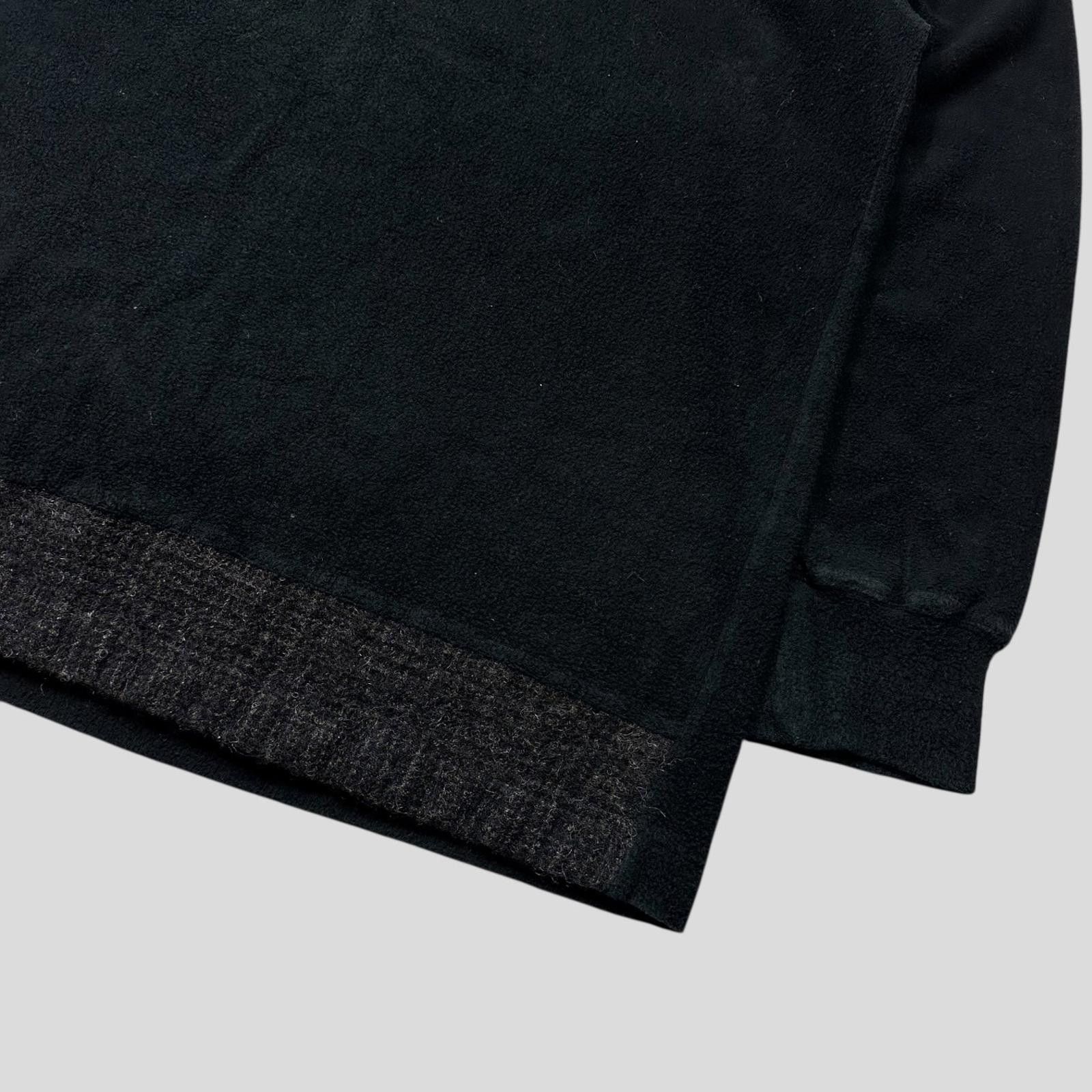 Comme des Garcons CDG SHIRT 1994 Wool Panel Towelled Fleece Sweatshirt - L/XL Size US L / EU 52-54 / 3 - 3 Thumbnail