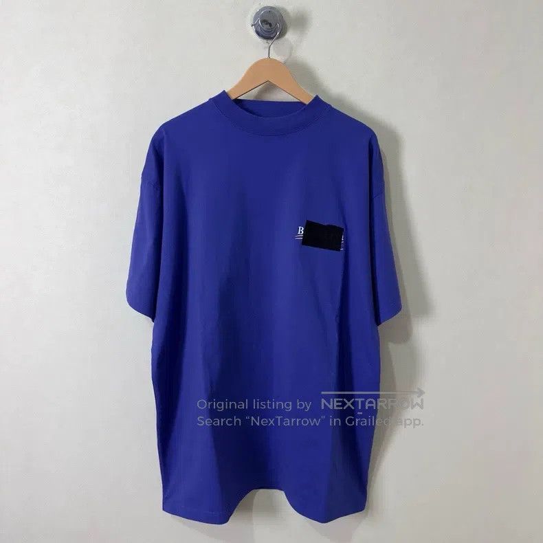 Balenciaga Balenciaga Blocked letter logo T-shirt size 3 Size US L / EU 52-54 / 3 - 1 Thumbnail