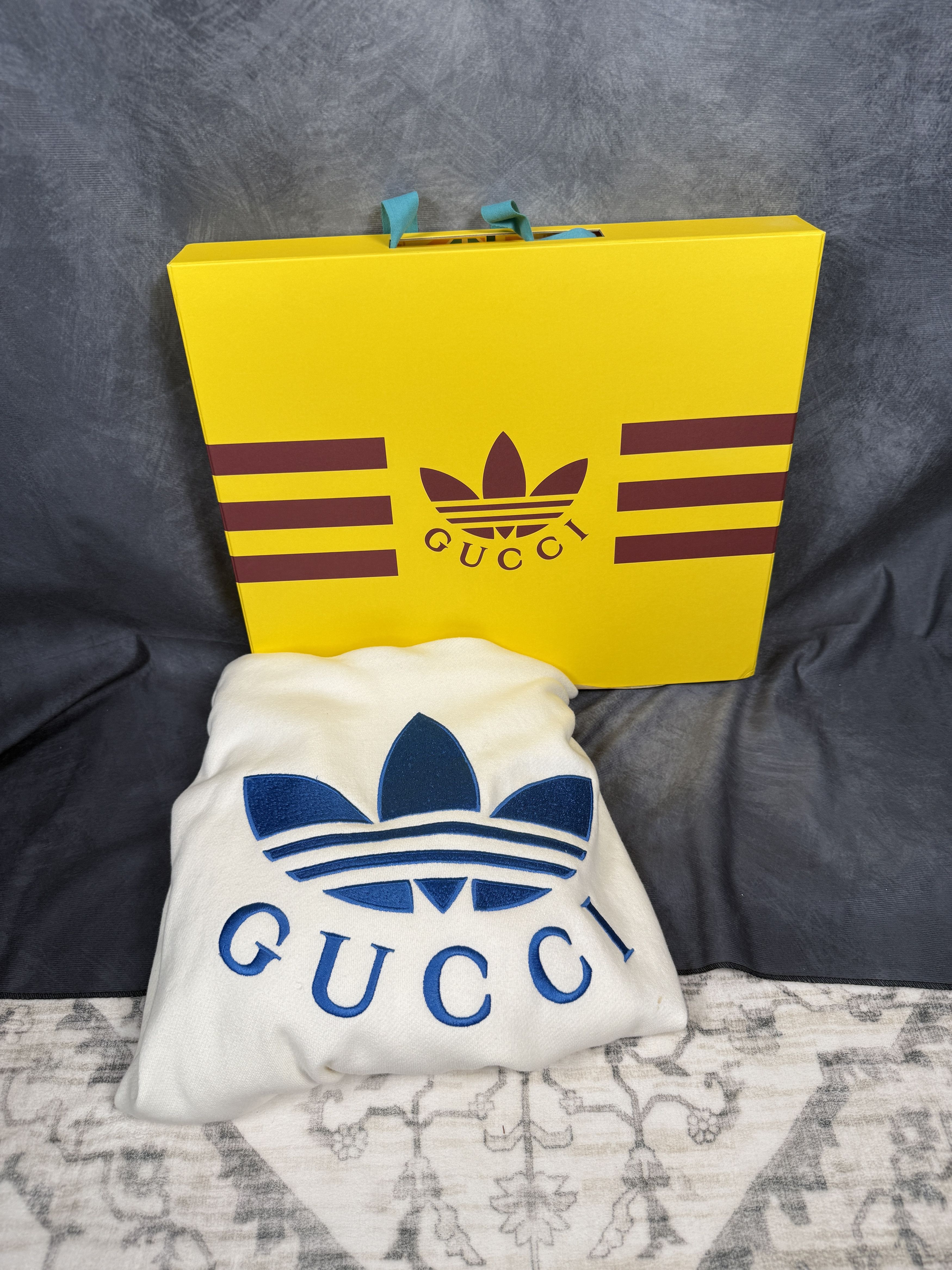 Adidas × Gucci Adidas x Gucci Hoodie Size US L / EU 52-54 / 3 - 2 Thumbnail
