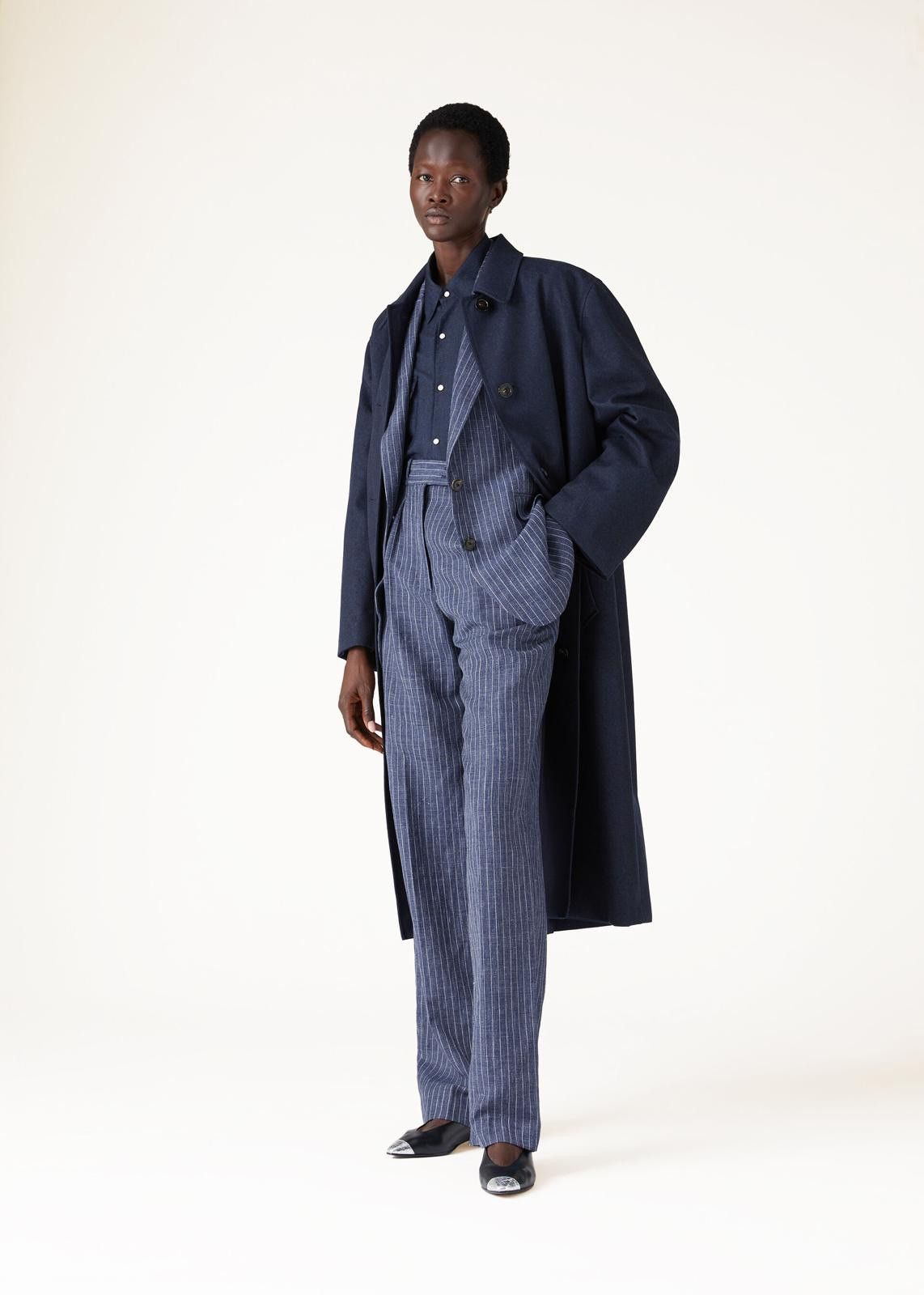 Loro Piana o1srvl11e0125 FAN6956 Belia Jacket in Blue Size M / US 6-8 / IT 42-44 - 6 Thumbnail