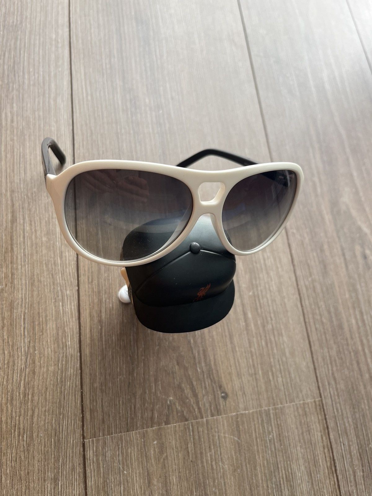 Dolce & Gabbana D&G White Sunglasses Size ONE SIZE - 3 Thumbnail