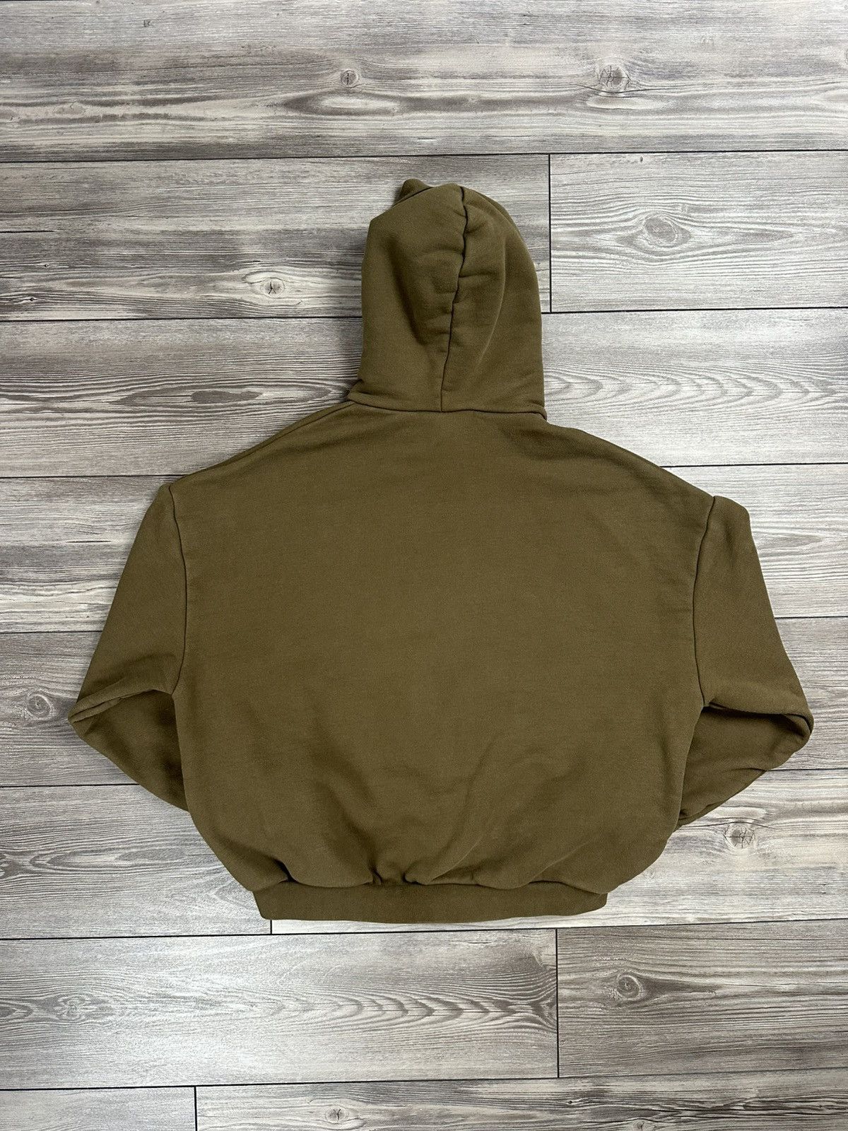 Essentials Fear Of God Essentials Olive Arch Hoodie Size US S / EU 44-46 / 1 - 2 Thumbnail