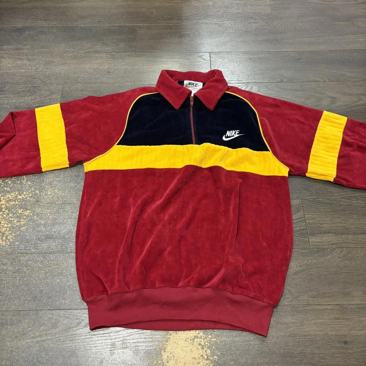 Nike vintage nike sportswear quarter zip collared sweatshirt 70s Size US M / EU 48-50 / 2 - 4 Thumbnail