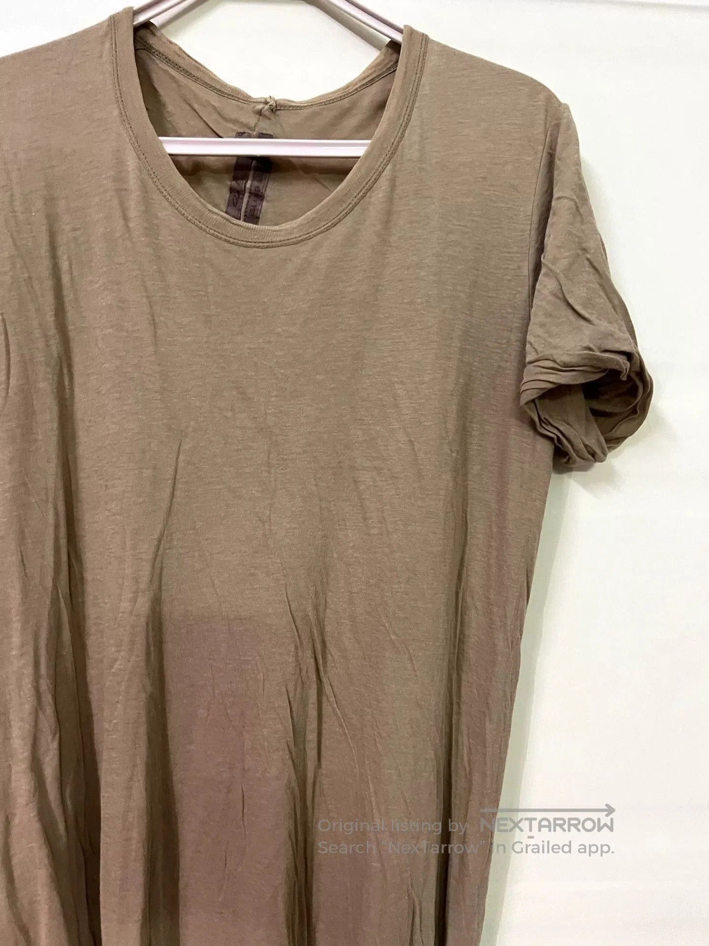 Rick Owens Rick Owens Layered Spiral Short Sleeve Tee. Size XS / US 0-2 / IT 36-38 - 6 Thumbnail
