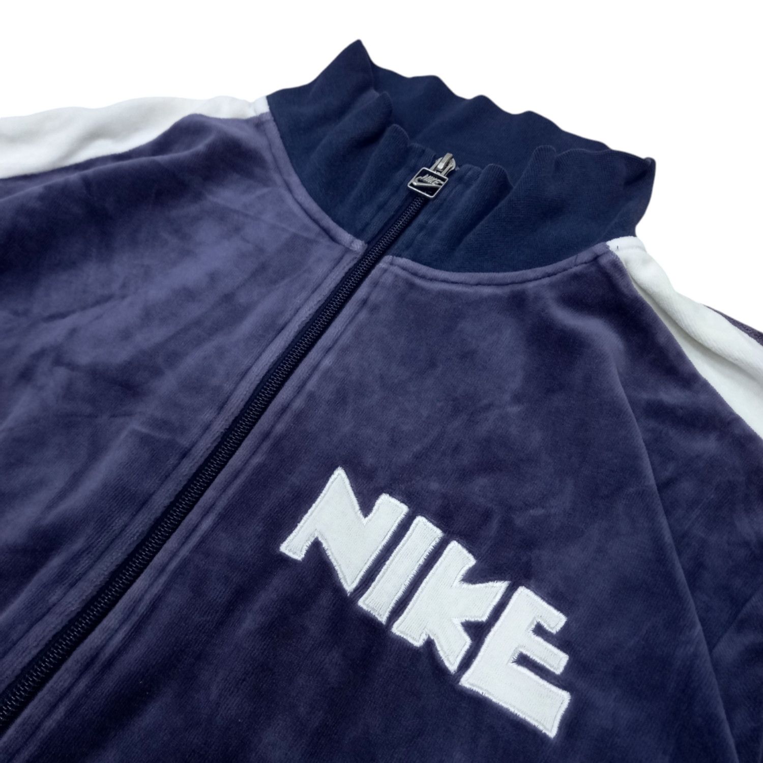 Nike × Nike ACG Vintage Y2K Nike Block Velvet Track Jacket Size US L / EU 52-54 / 3 - 5 Thumbnail