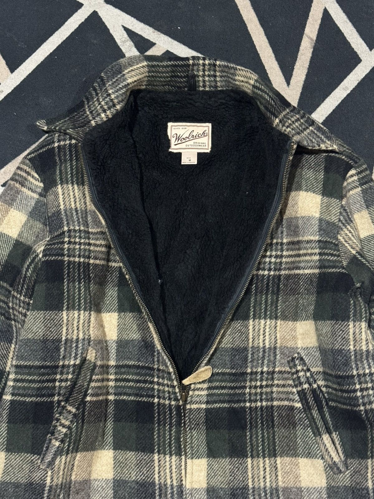 Woolrich Woolen Mills Woolrich Plaid Zip Up Size US L / EU 52-54 / 3 - 5 Thumbnail