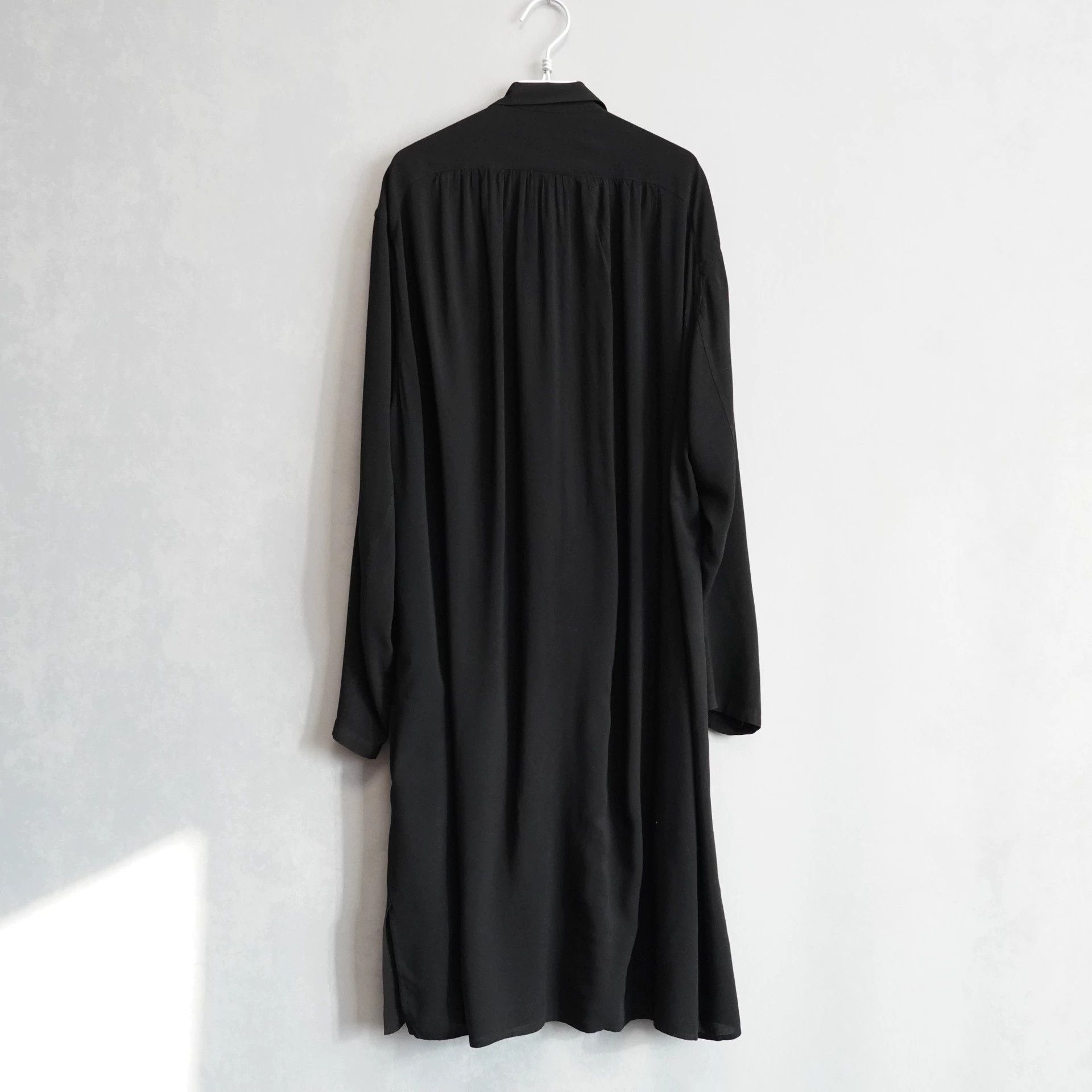 Yohji Yamamoto Yohji Yamamoto 13SS 3-Pocket Rayon Long Shirt Size 4 Size US XL / EU 56 / 4 - 2 Thumbnail