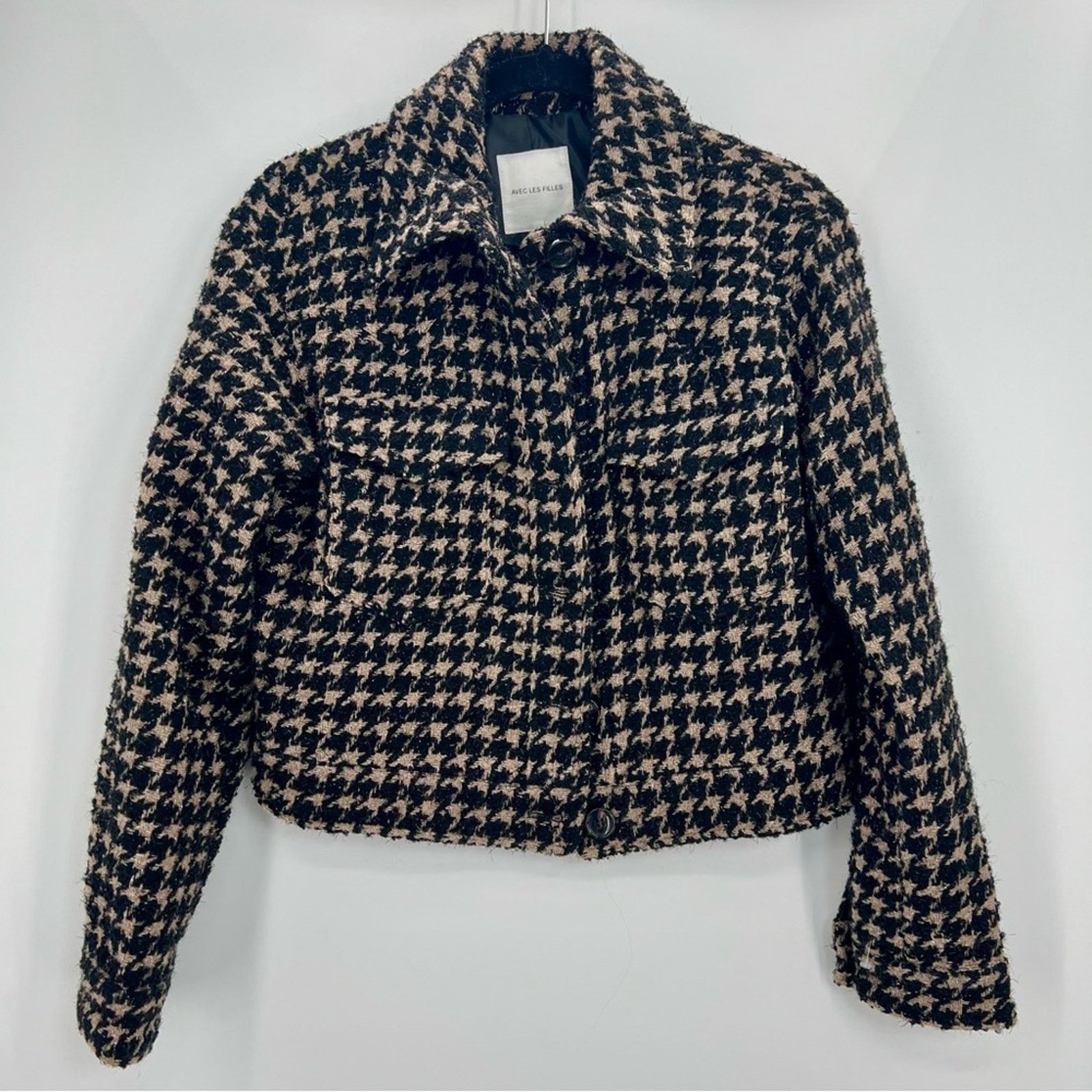 Anthropologie Anthropologie Avec Les Filles Cropped Bomber Lea Jacket S Size S / US 4 / IT 40 - 6 Thumbnail