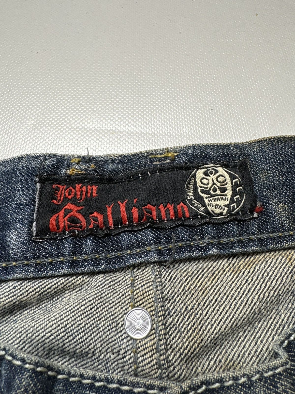 John Galliano Vintage John Galliano Denim Short Size US 31 - 8 Thumbnail