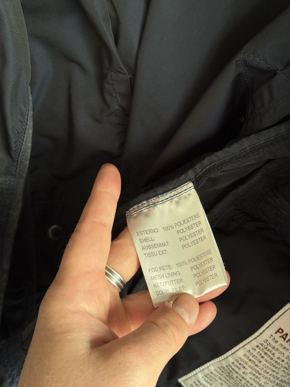 Parajumpers Parajumpers windbreaker nylon multipocket size M Size US M / EU 48-50 / 2 - 14 Thumbnail