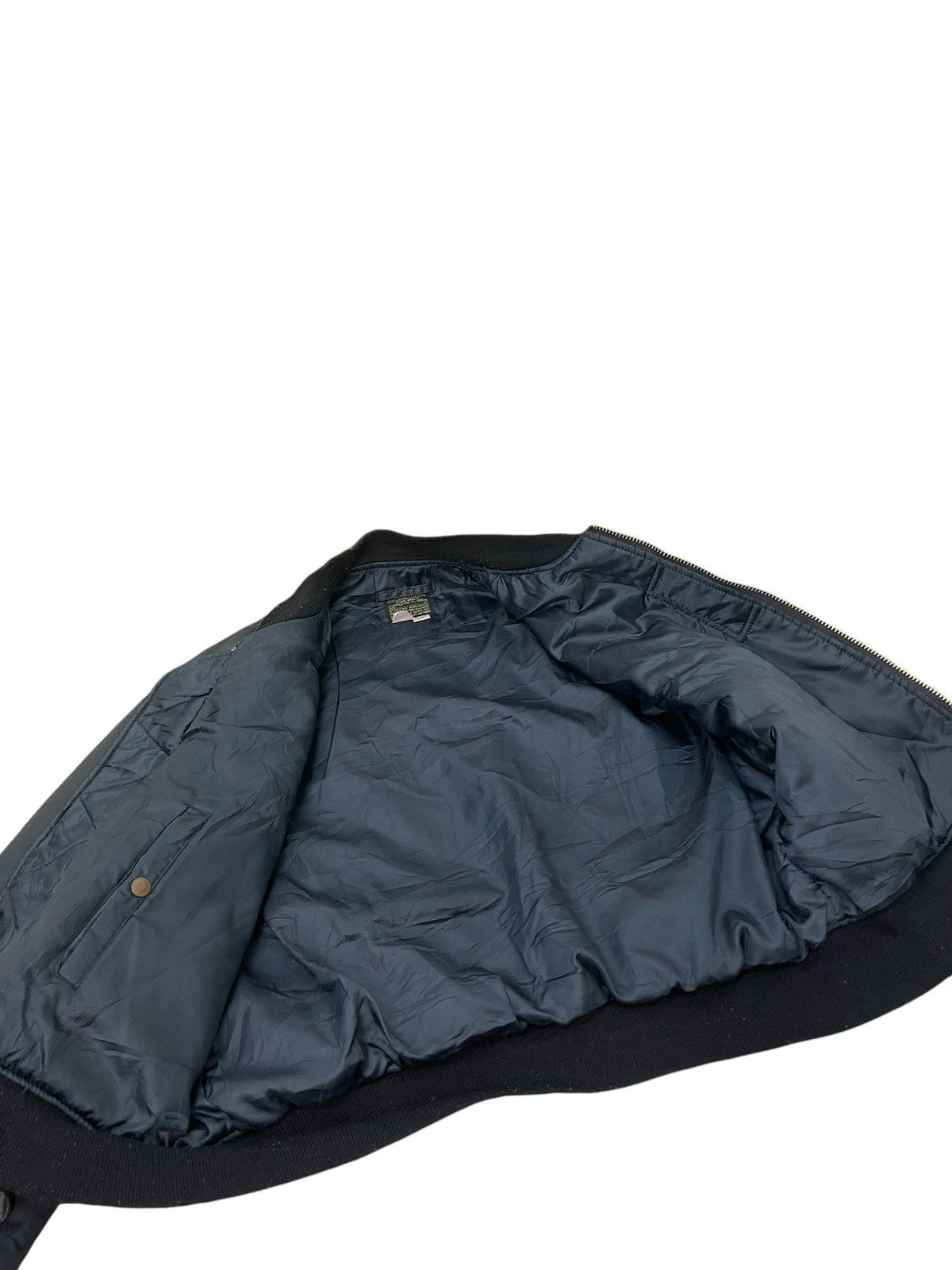 I. Spiewak And Sons Us Air Force Ma-1 Jacket Spiewak Padded Sun Faded 5🟩9 Size US L / EU 52-54 / 3 - 11 Thumbnail